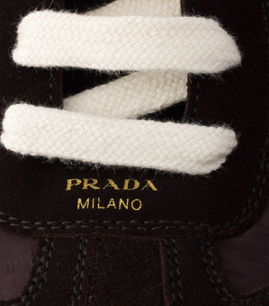 Suede-Re-Nylon Montecarlo Re-Edition 2005 Sneakers F0201 Image 6