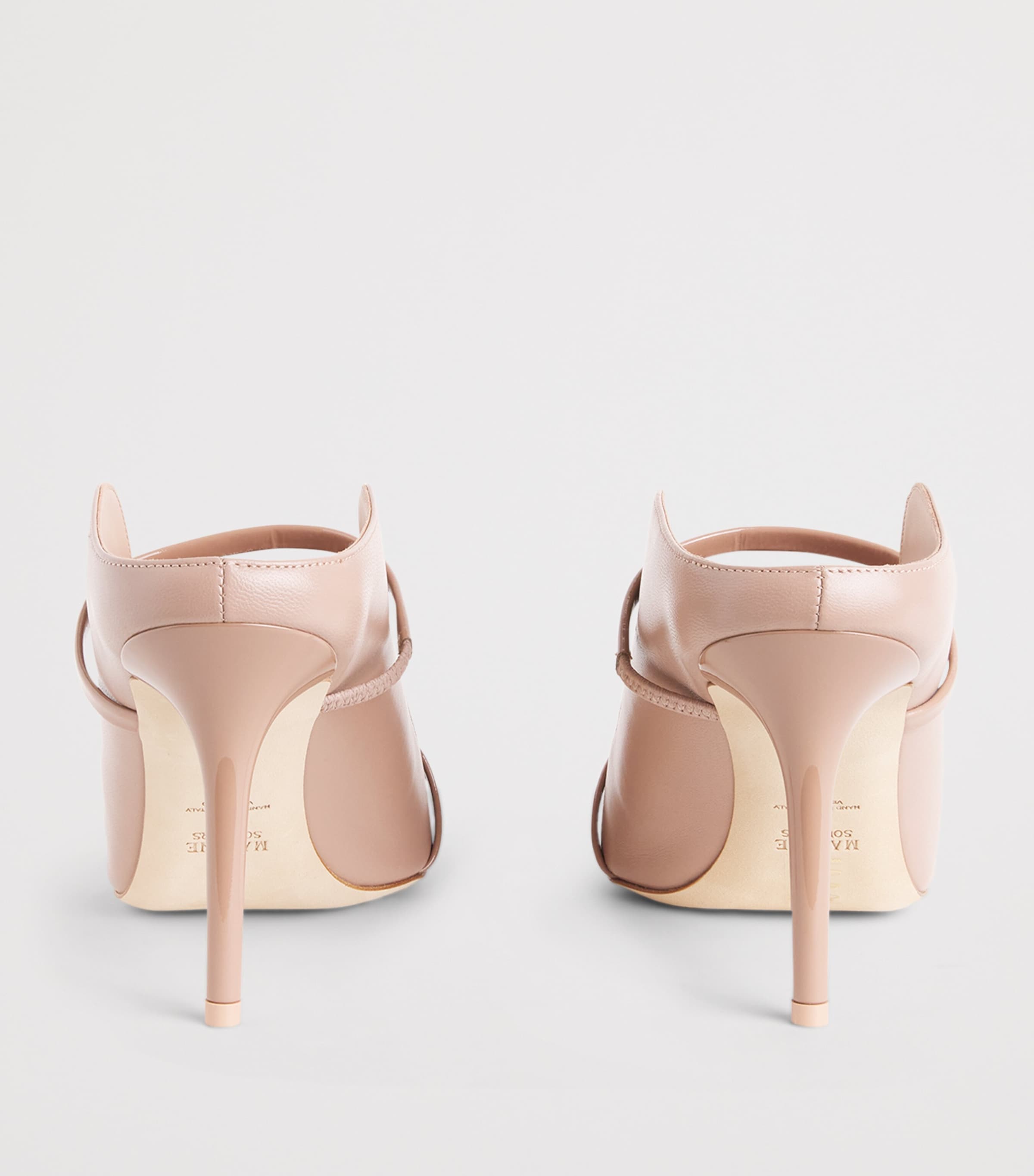 Malone Souliers Leather Maureen Mules 85 Dove Image 5