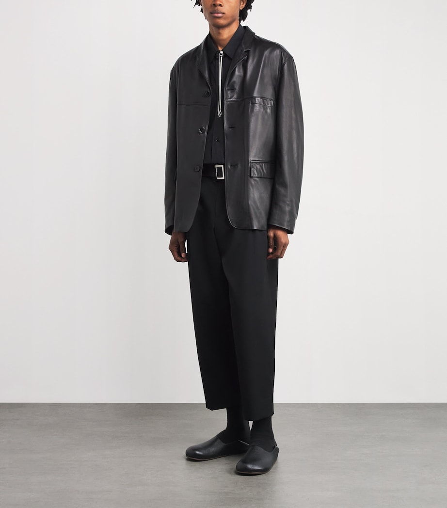 Crepe Cotton Double Pocket Shirt CHARCOAL BK980 Image 2