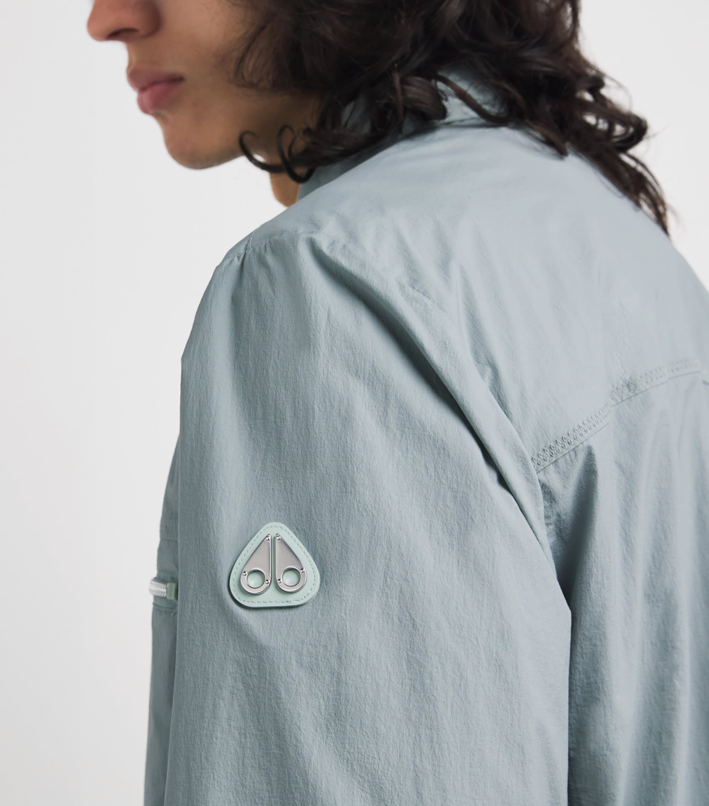 Collared Track Jacket 1909 DUSTY JADE Image 6