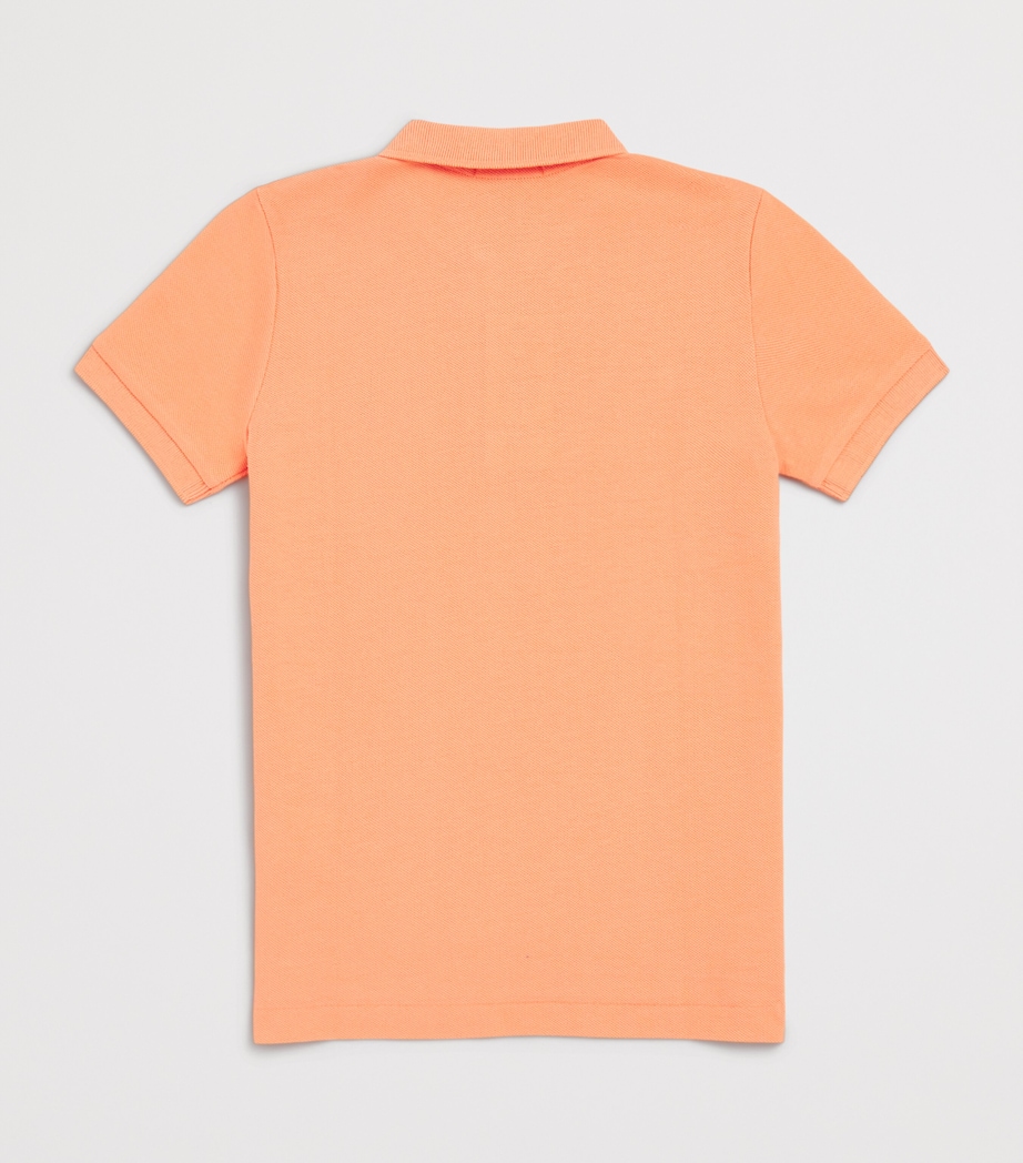 Cotton Polo Shirt (6-14 Years) POPPY Image 2