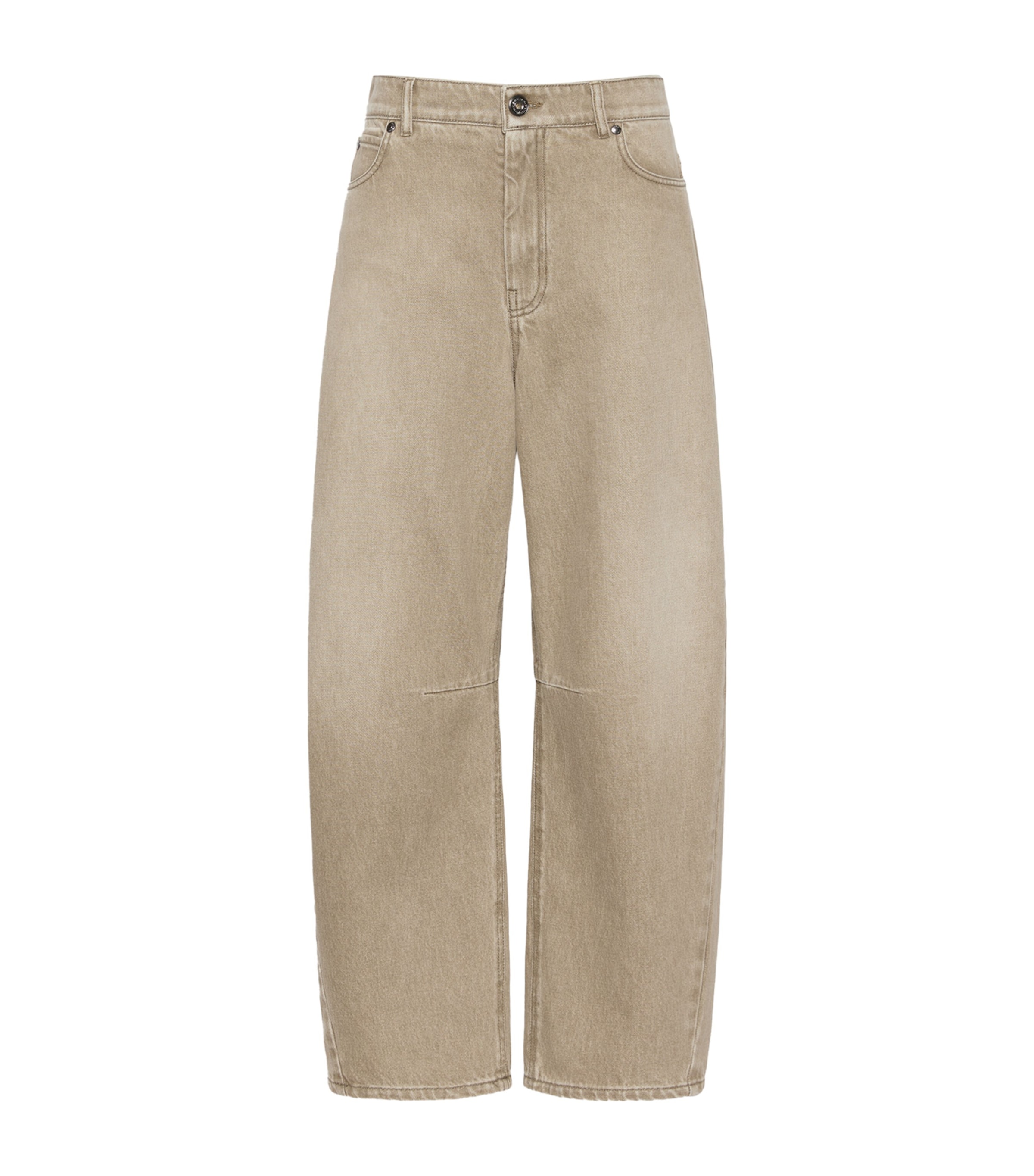 Weekend Max Mara Barrel Jeans Beige