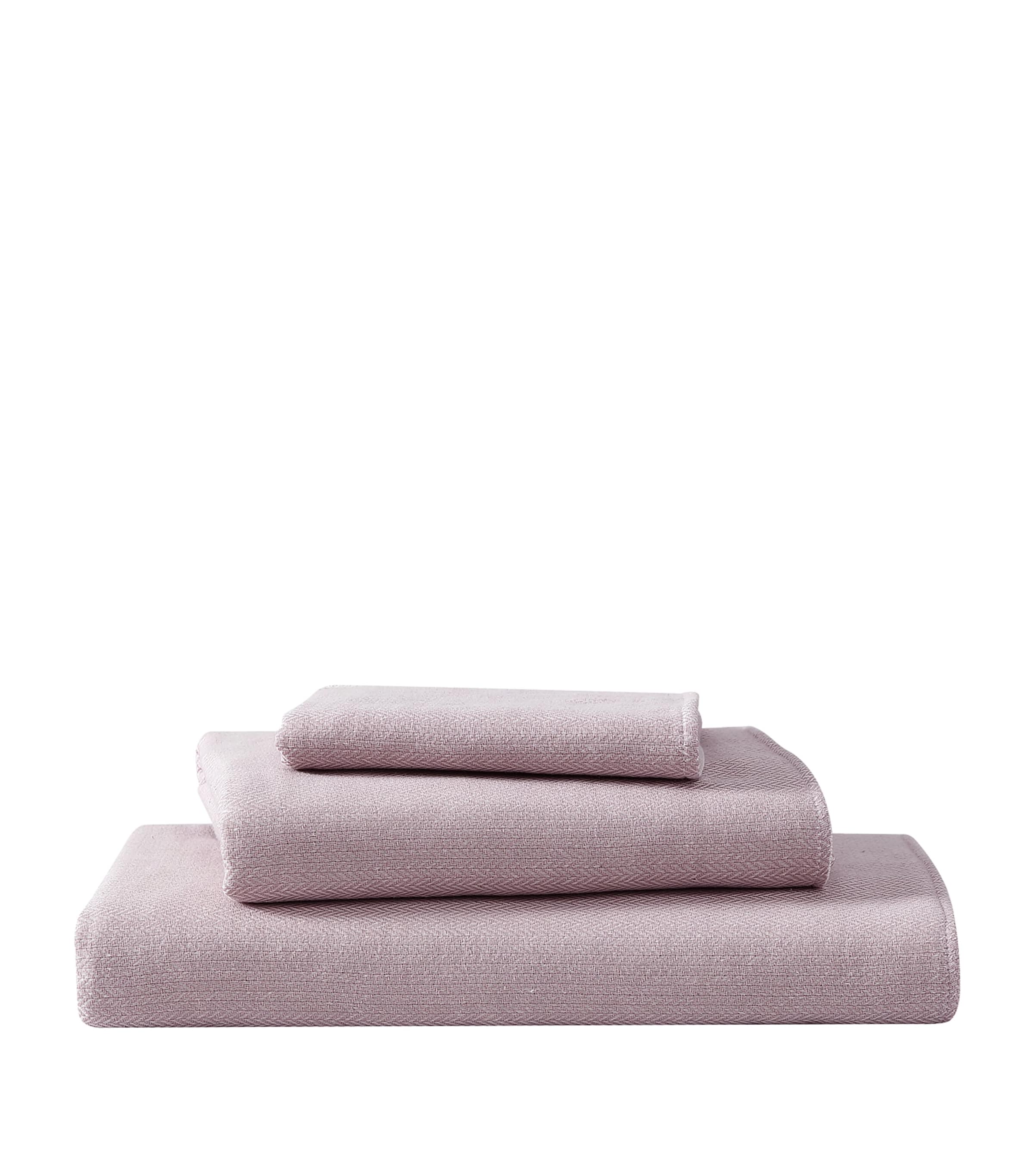 Uchino Organic Cotton Hand Towel In Pink