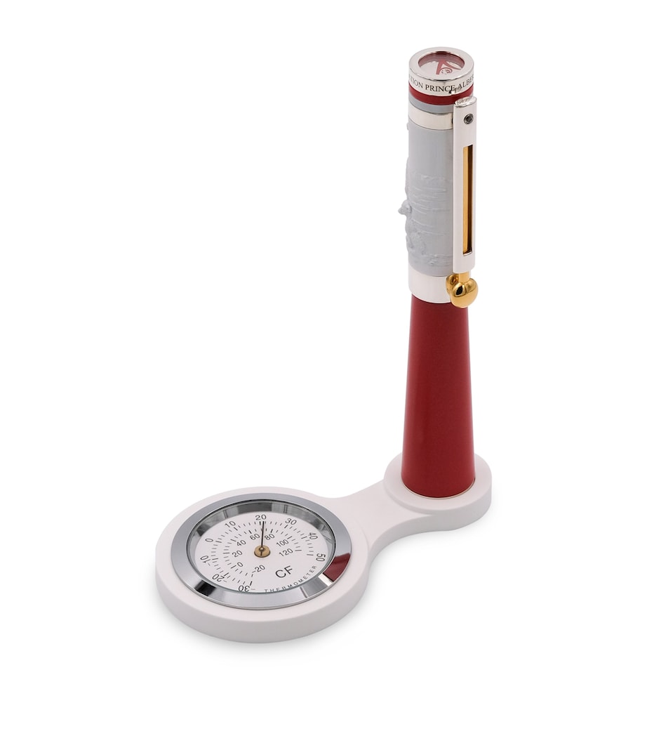 Prince Albert II of Monaco Foundation: Life Fountain Pen RED&WHITE Image 5