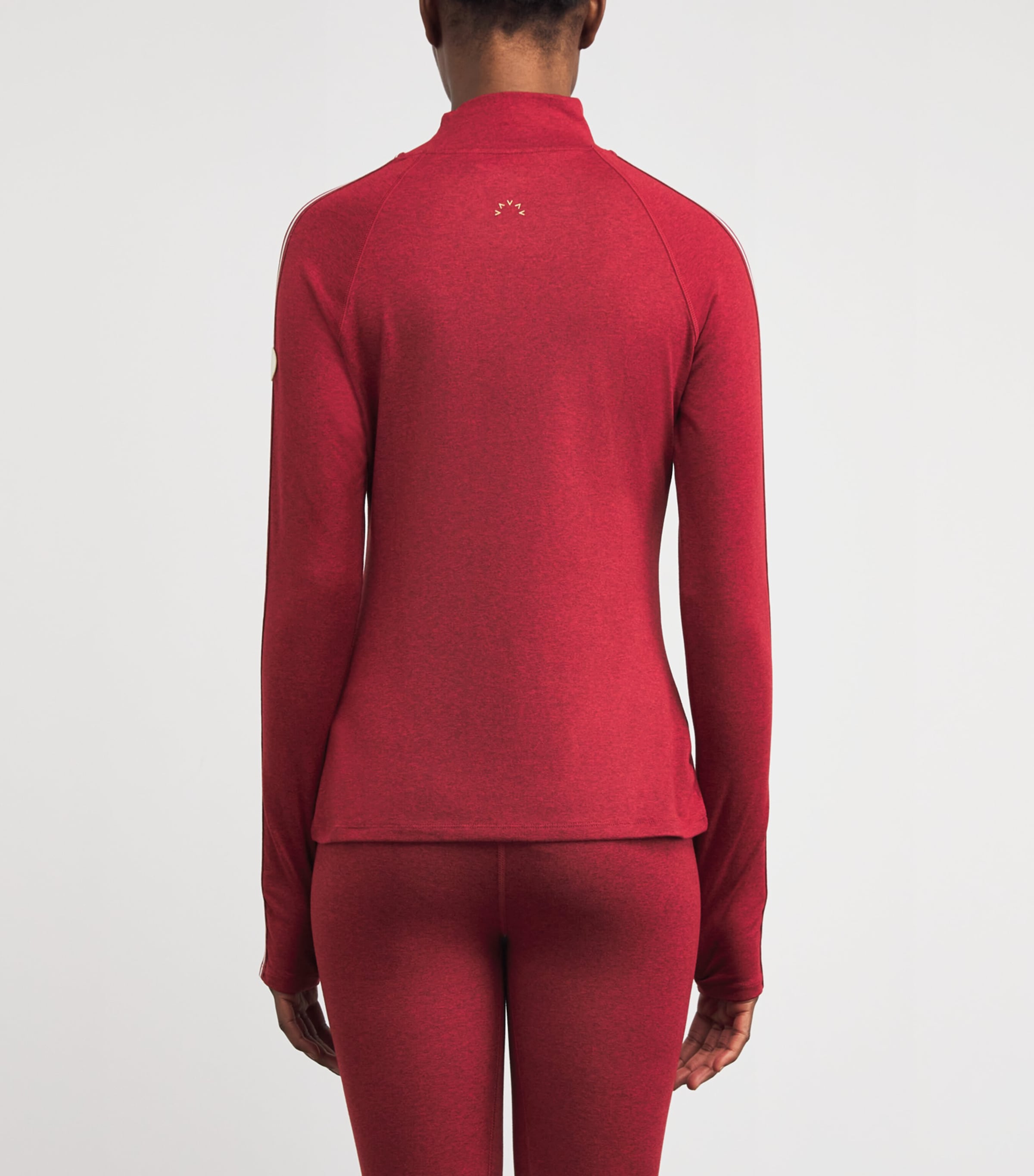 Always Warm Base Layer Top RED DAHLIA MARL Image 4