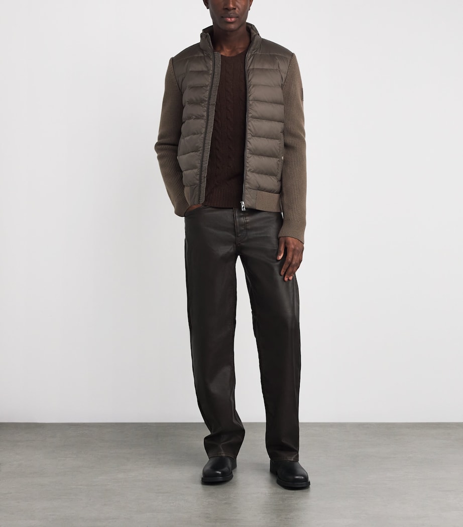 Merino Wool Circuiteer Hybrid Jacket MJRBNMAJOR BROWN Image 2