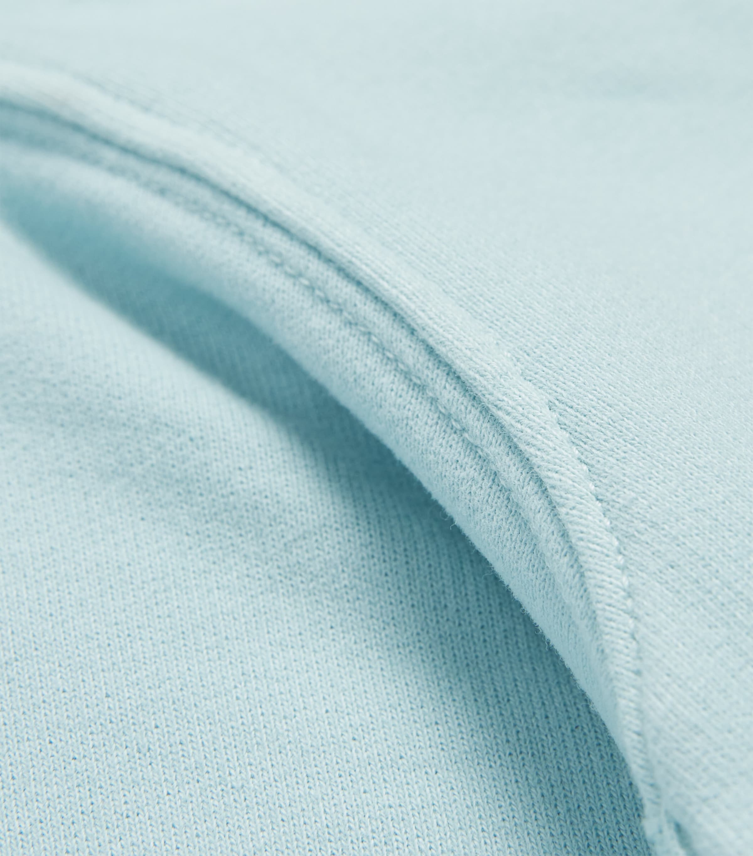 Stone Island Junior Cotton Compass Patch Hoodie (3-14 Years) Powder Blue Image 2