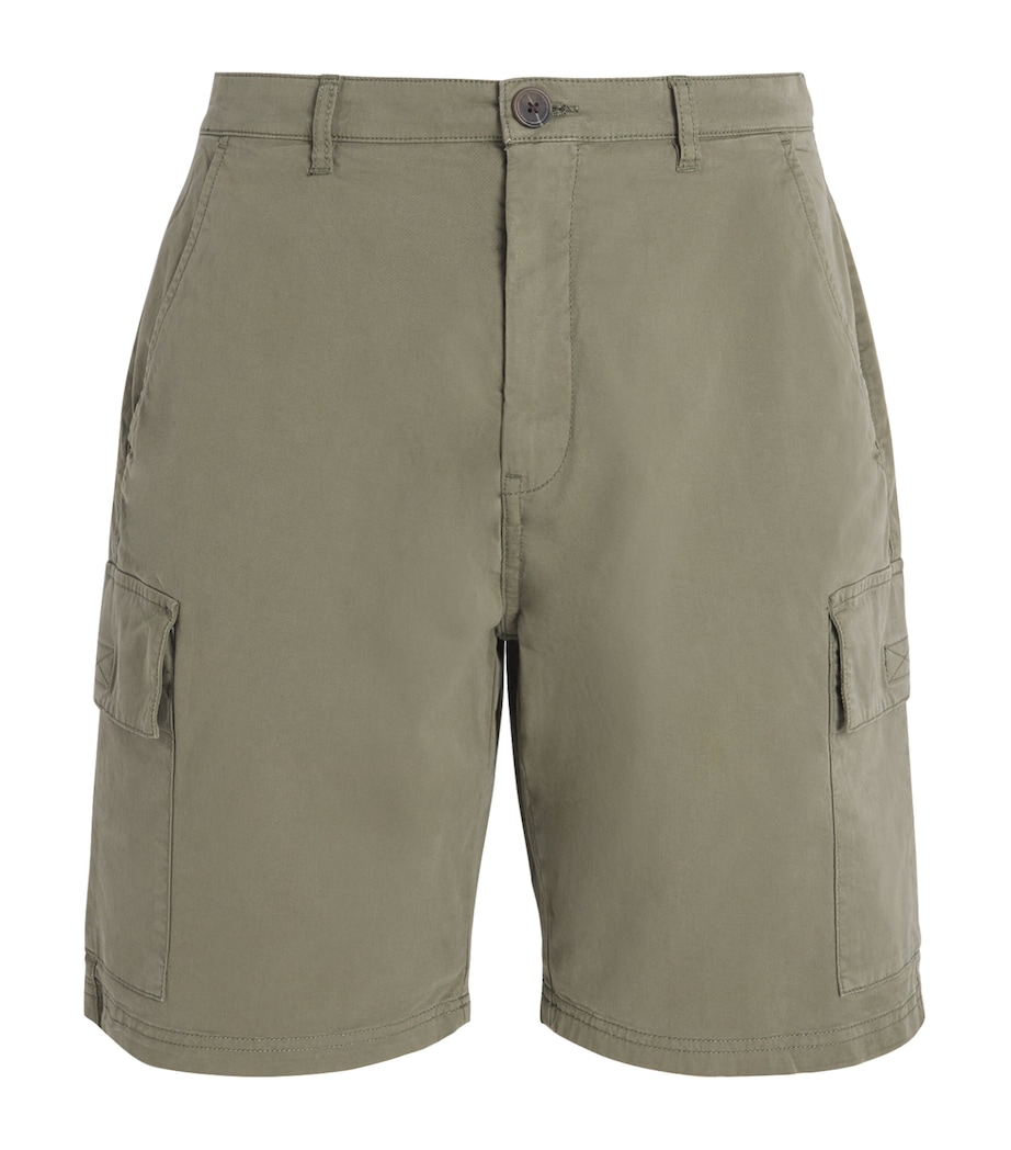 Twill Cargo Shorts LIGHT MOSS Image 1