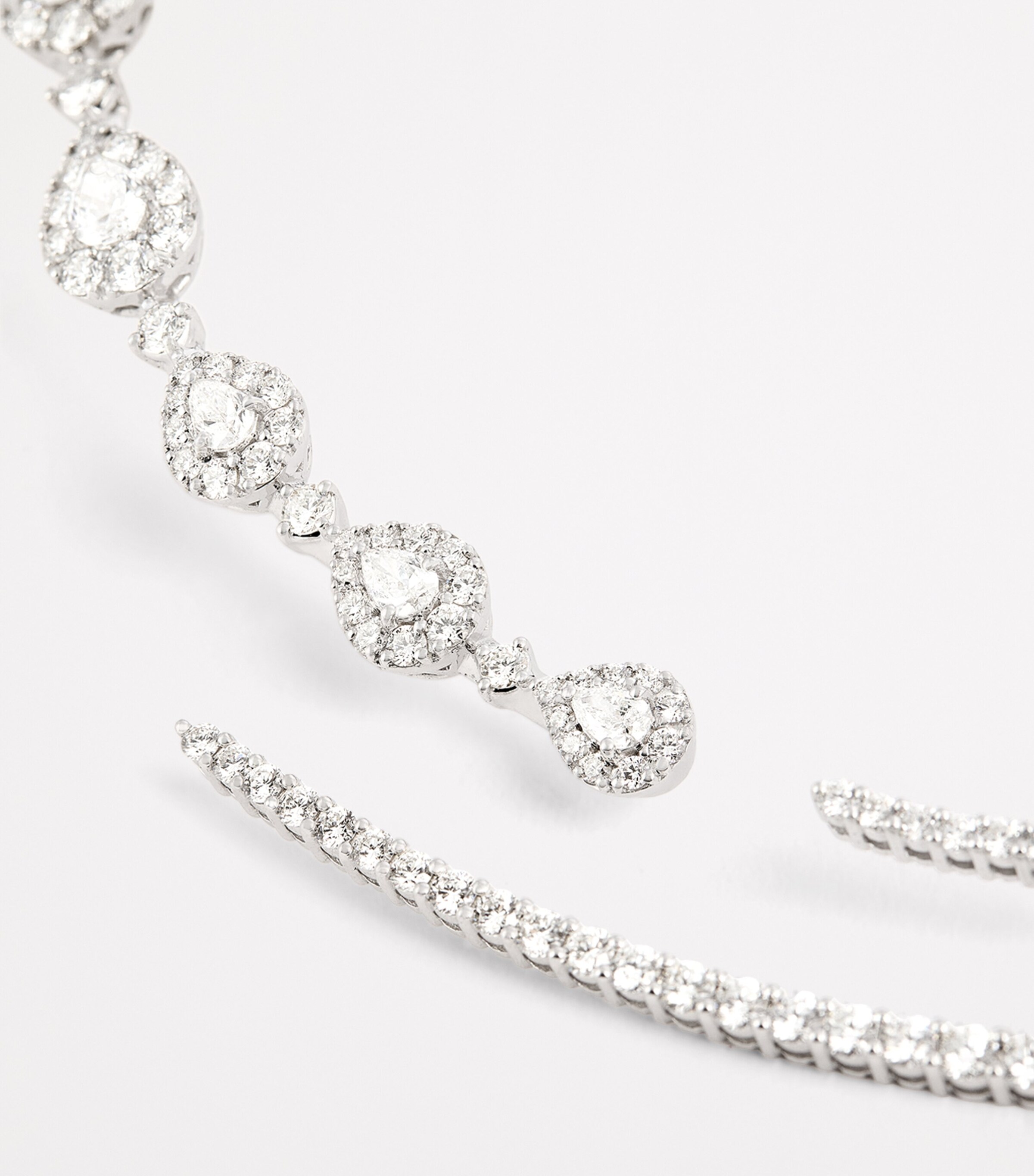 Yeprem White Gold and Diamond Choker White Gold Image 5