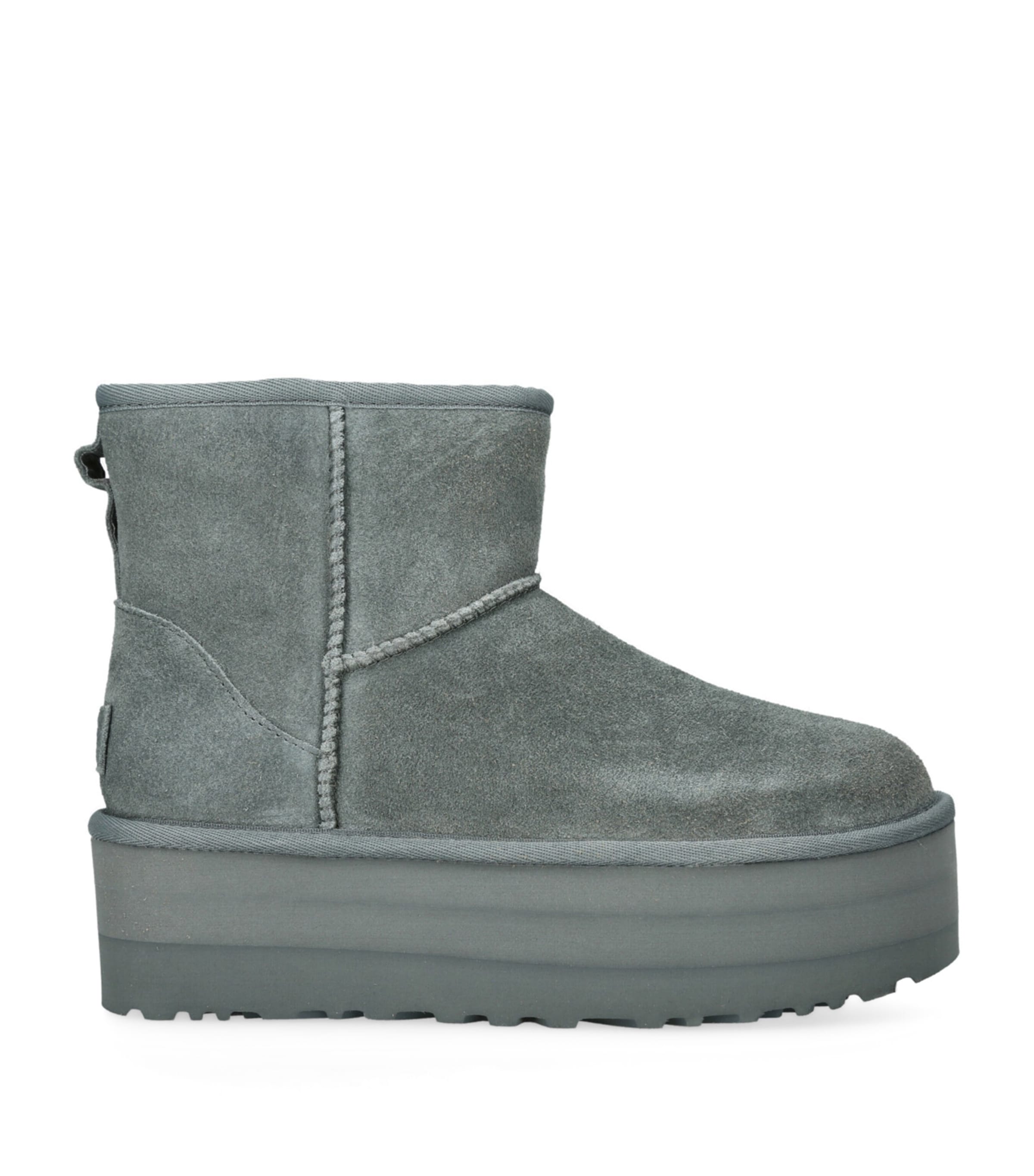 Shop Ugg Suede Classic Mini Platform Boots