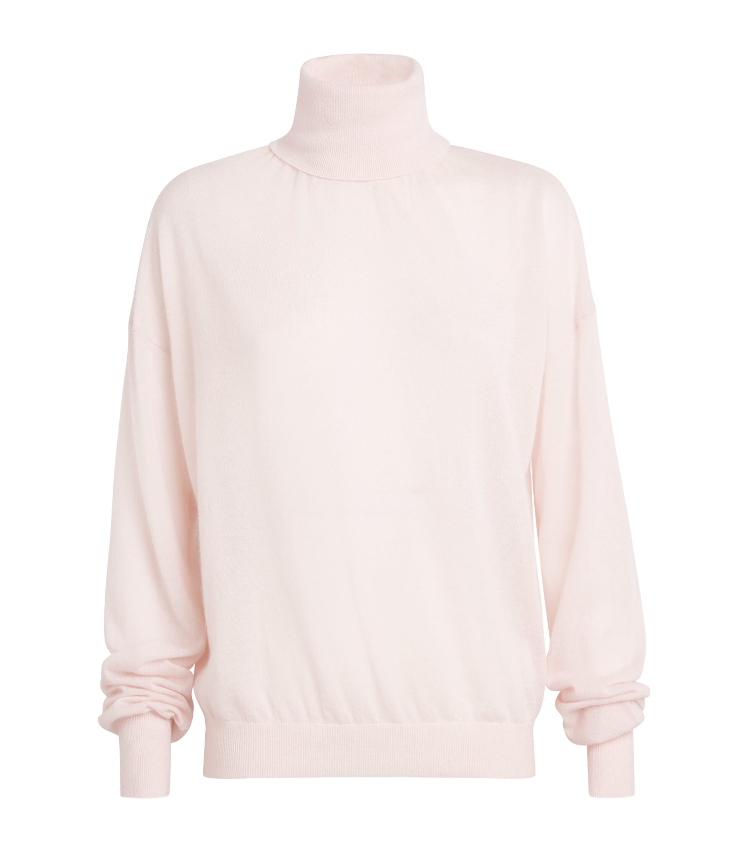 Sa Su Phi Cashmere-silk Rollneck Sweater In Pink