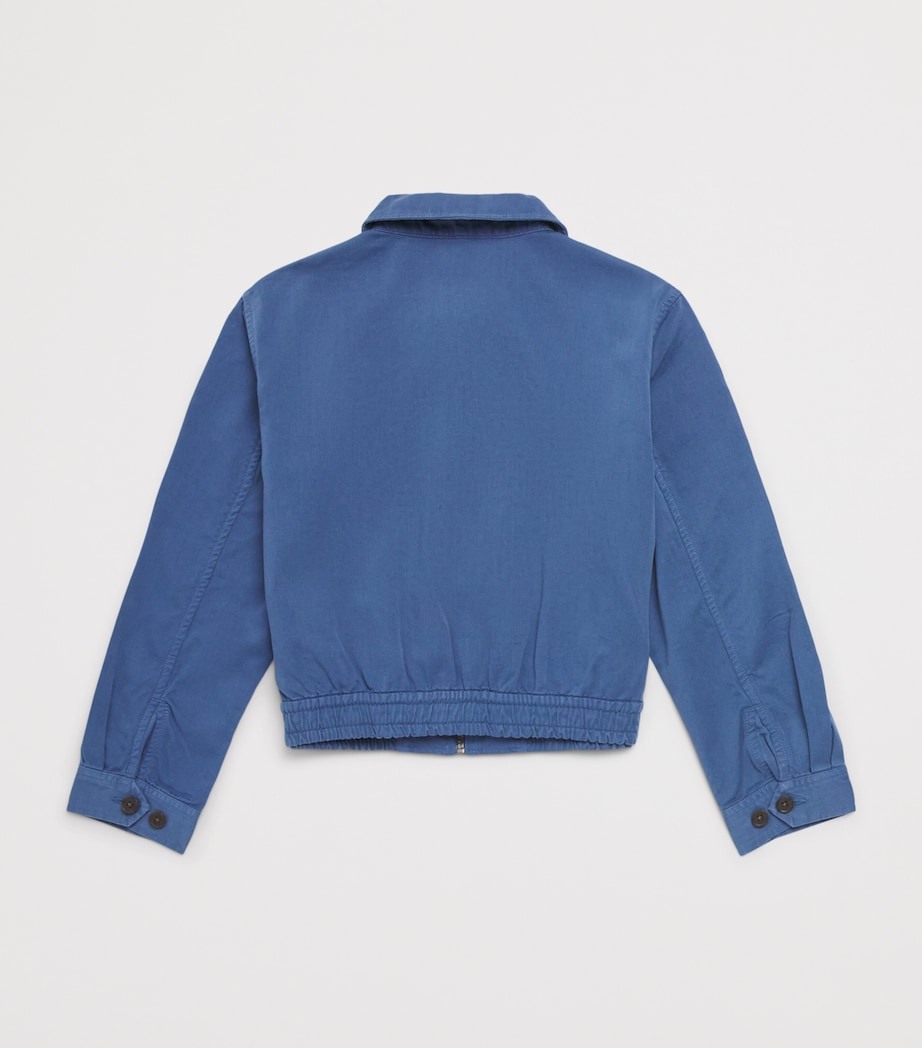 Ralph Lauren Kids Cotton Jacket (6-12 Years) Old Royal Image 2