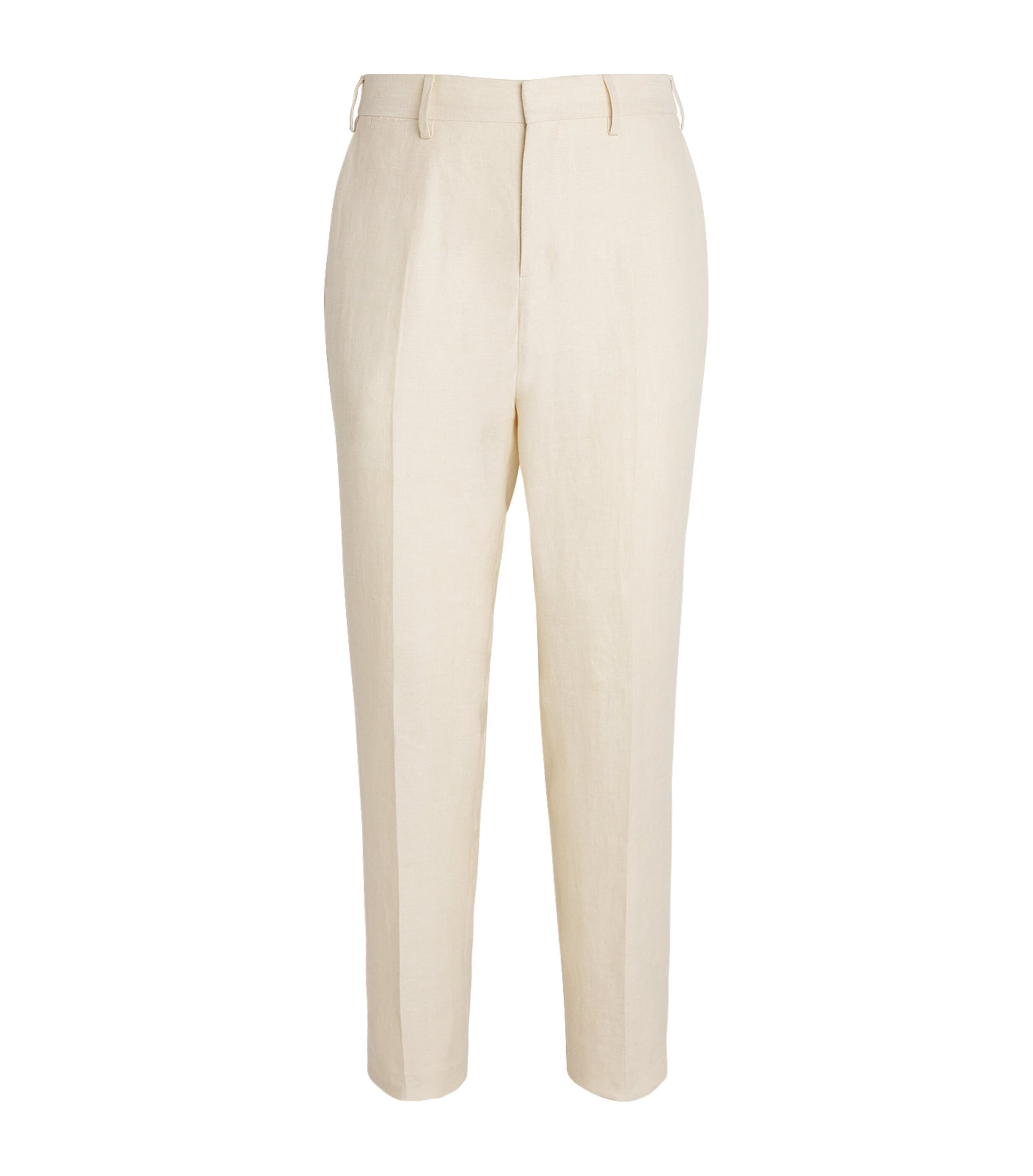 Linen Drop Reg Trousers 120 Image 1