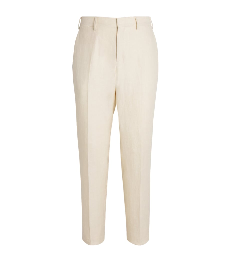 Linen Drop Reg Trousers 120 Image 1
