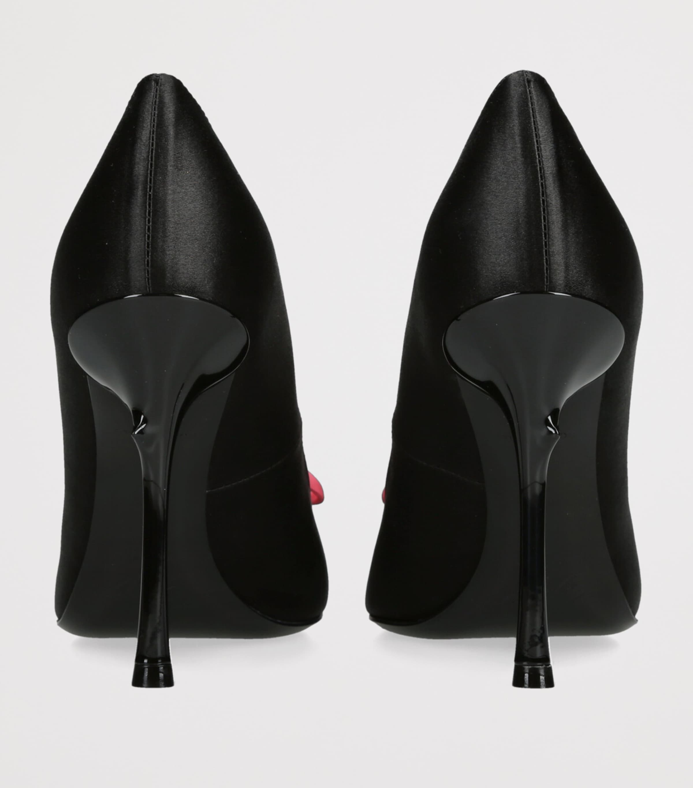 Satin Rose Pumps 100 BLACK/COMB Image 2