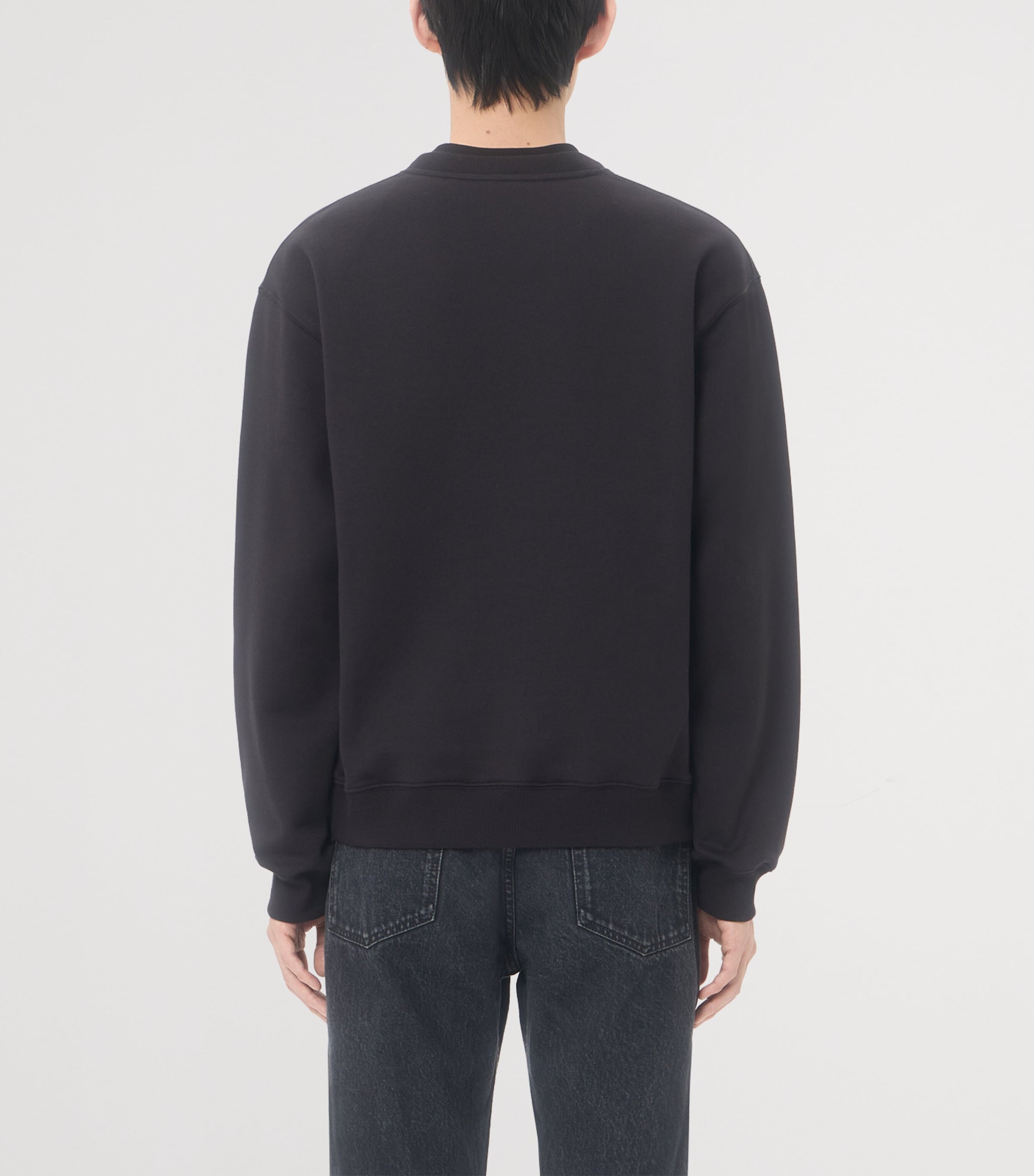 Valentino Garavani Mens Cotton-Blend V-Gold Sweatshirt Image 4