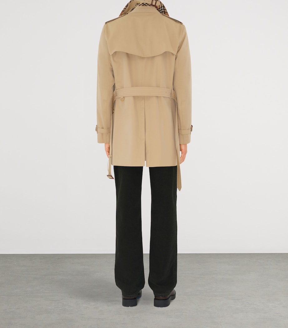 Short Kensington Heritage Trench Coat HONEY Image 4