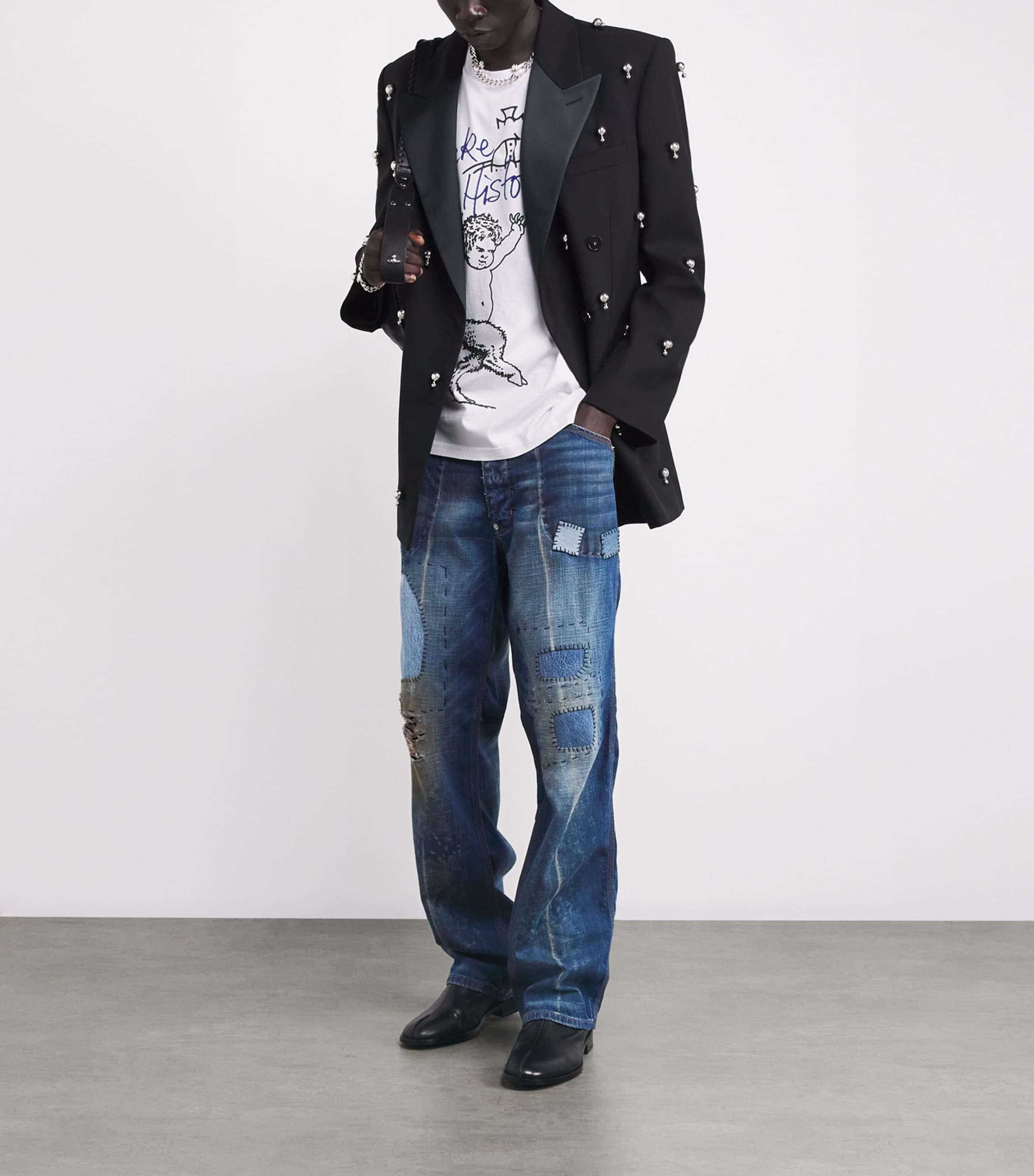 Cotton Make History T-Shirt A401 WHITE Image 2