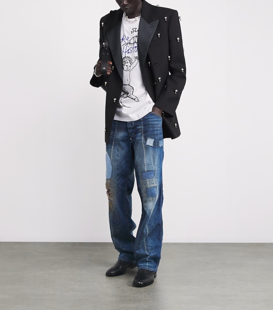 Cotton Make History T-Shirt A401 WHITE Image 2