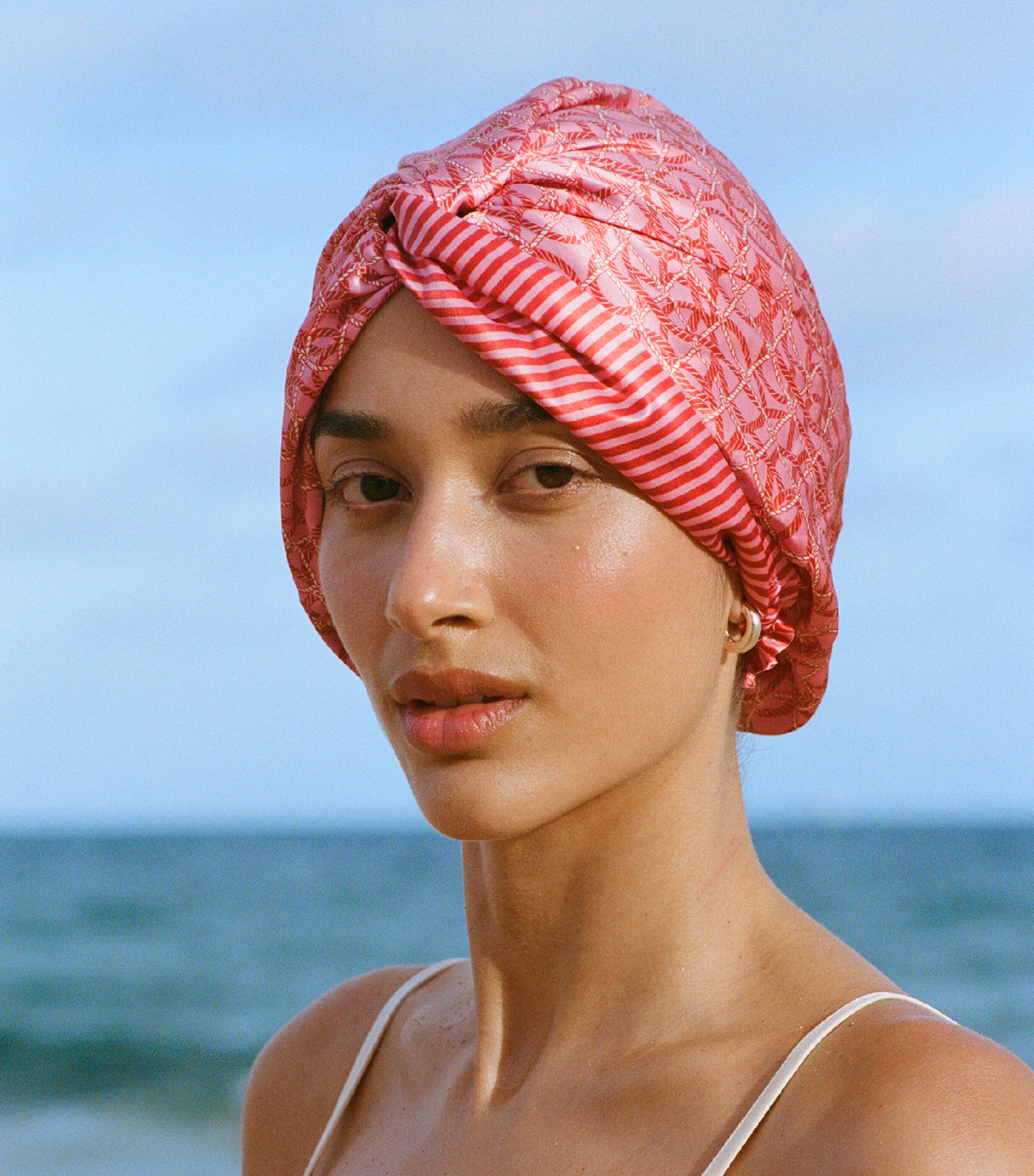 Silk Printed Head Wrap AHOY Image 3