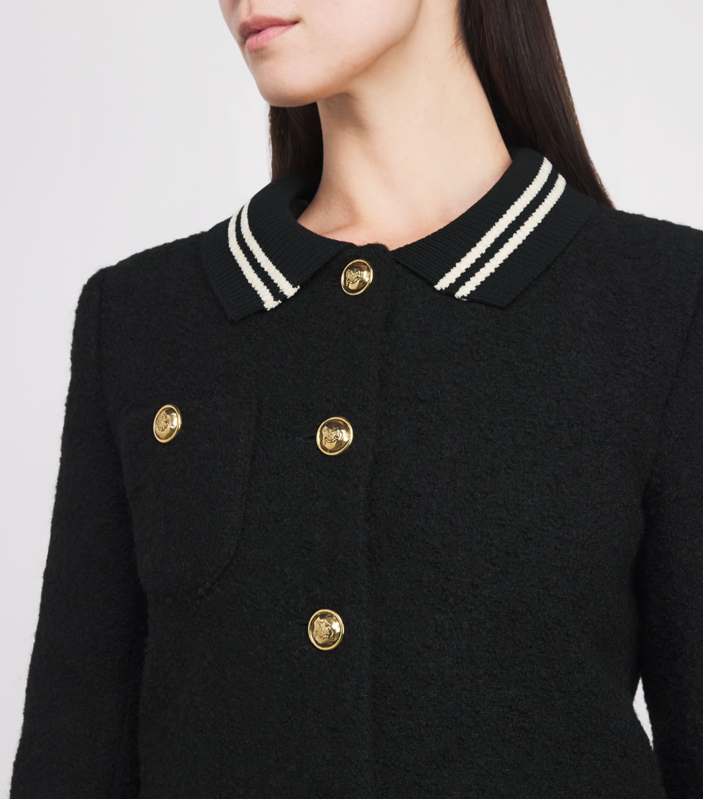 Tweed Jacket BLACK Image 6