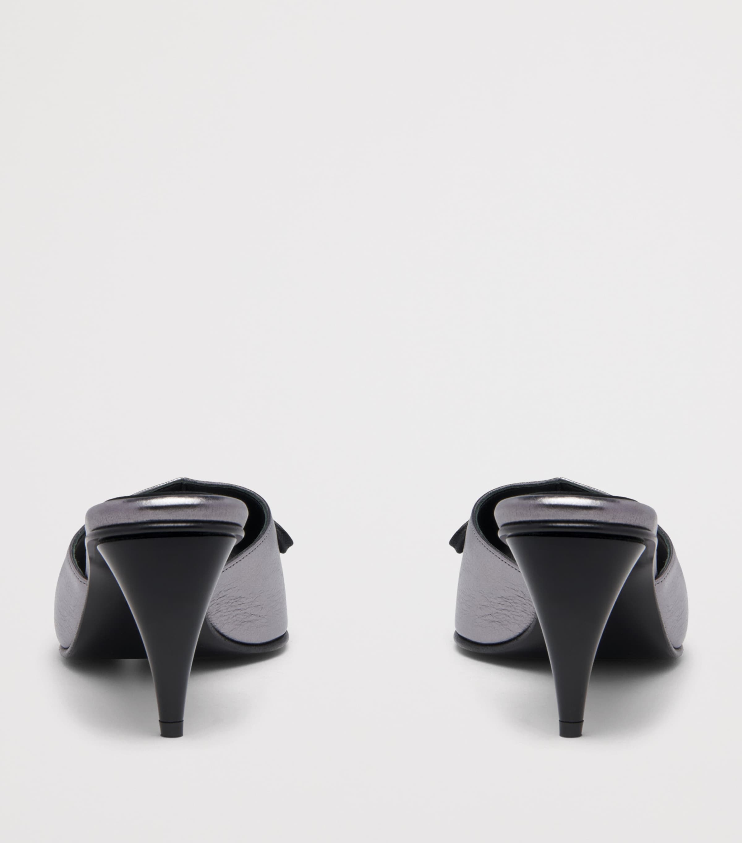 McQueen Leather Lexie Heeled Mules 70 Image 4