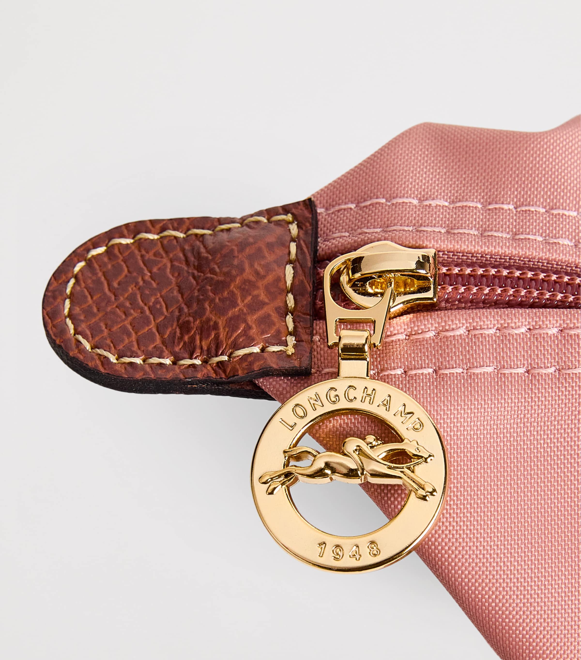 Large Le Pliage Original Tote Bag P96 PINK TEA Image 7