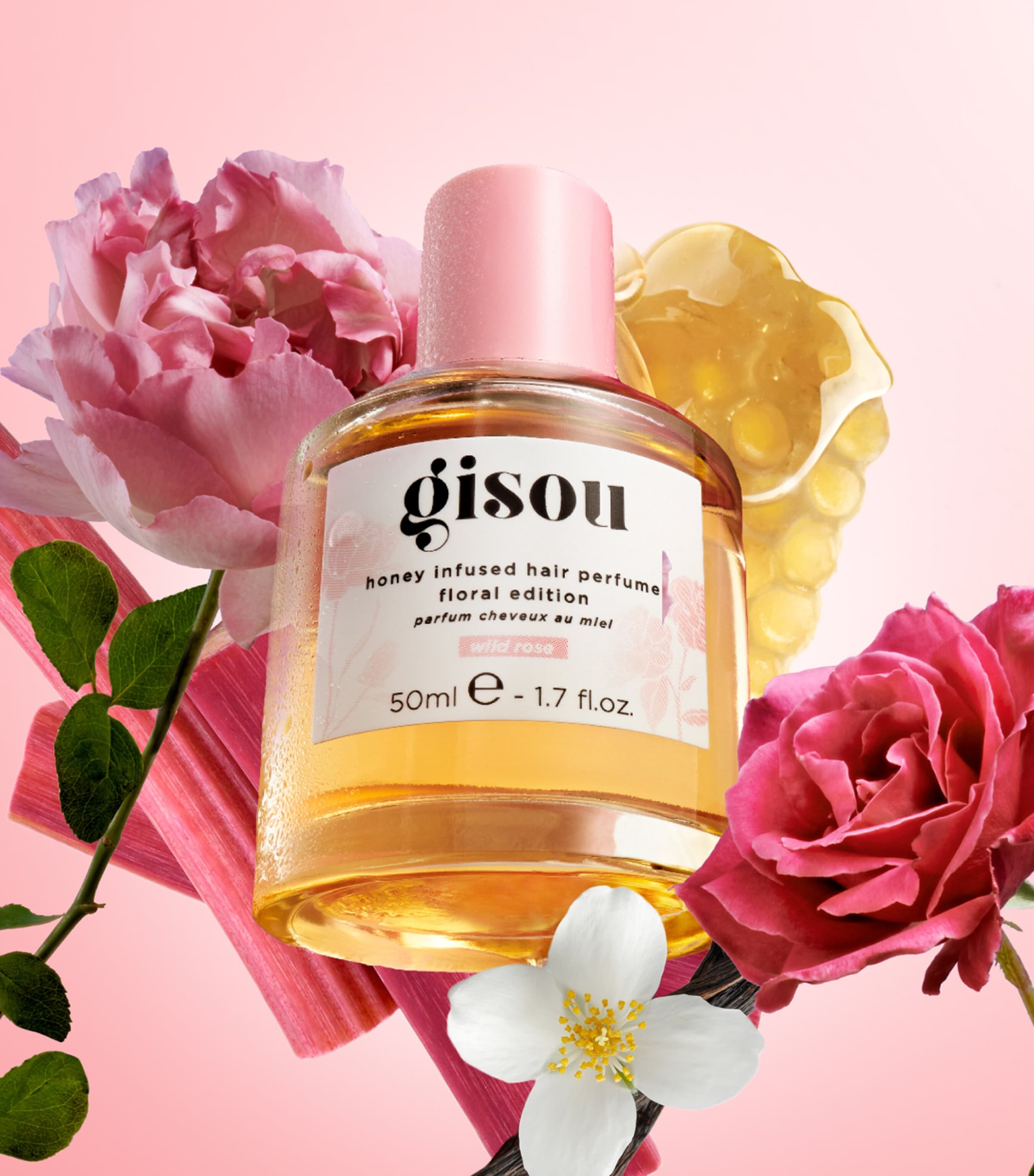 Honey-Infused Wild Rose Hair Perfume (15ml) WILD ROSE Image 2