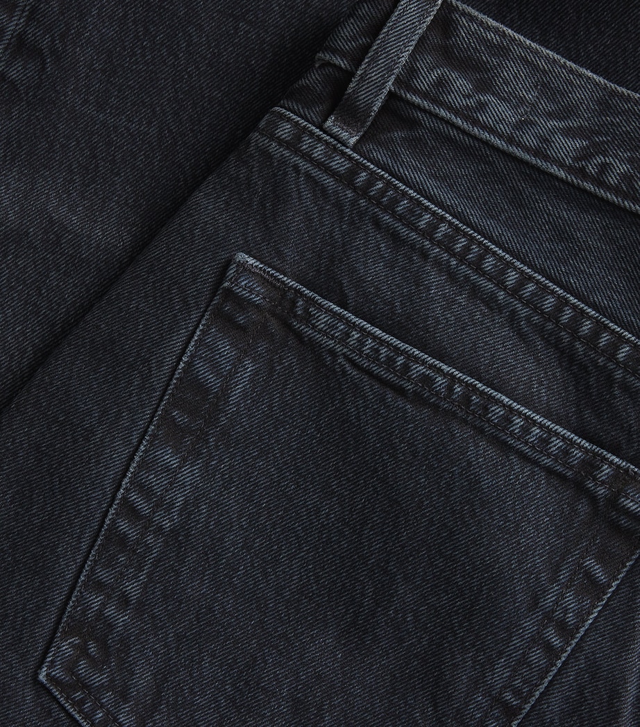 FRAME Womens The Bubble Jeans Dorado Image 5