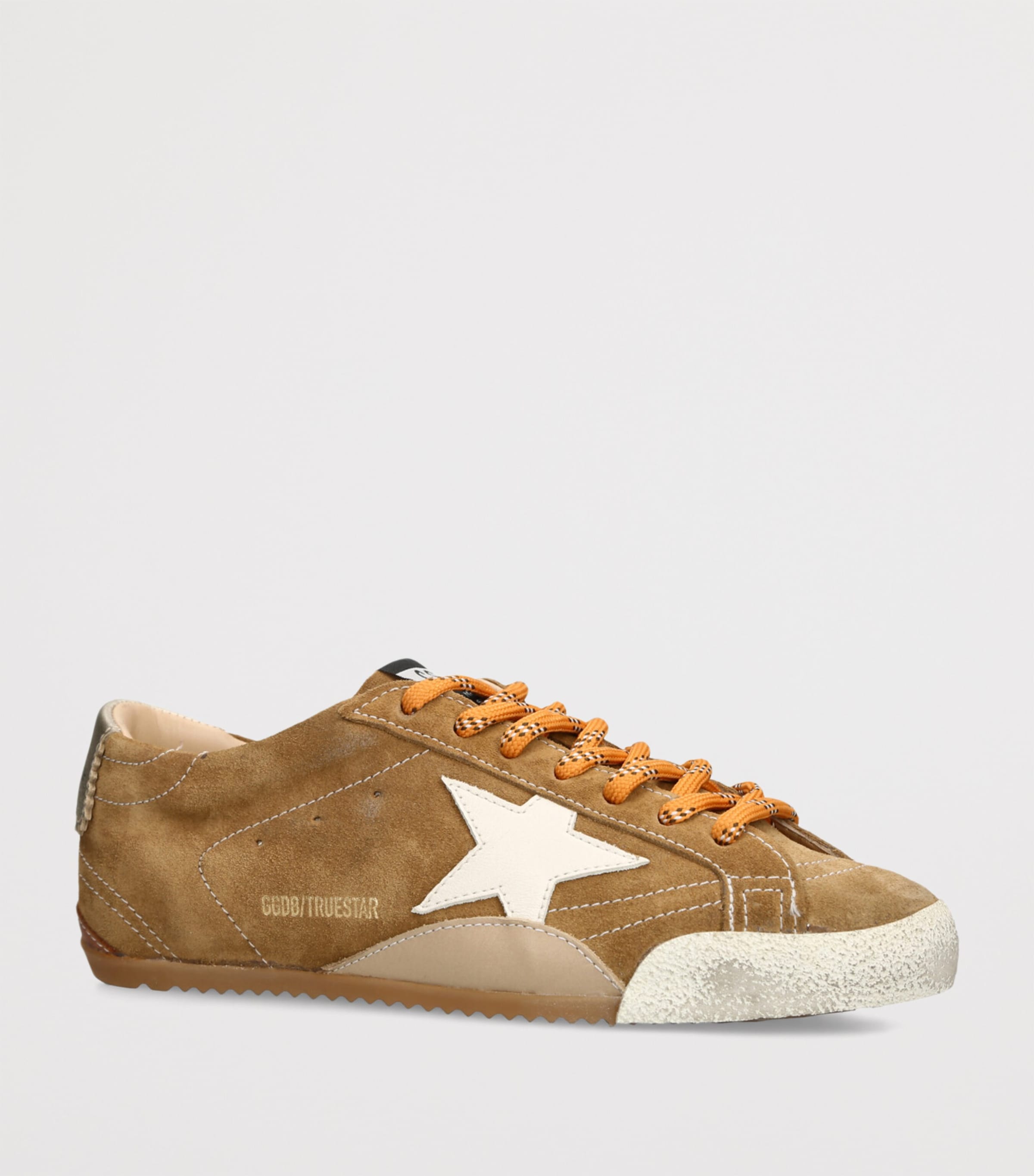 Suede-Leather True Star Sneakers BROWN/OTH Image 4
