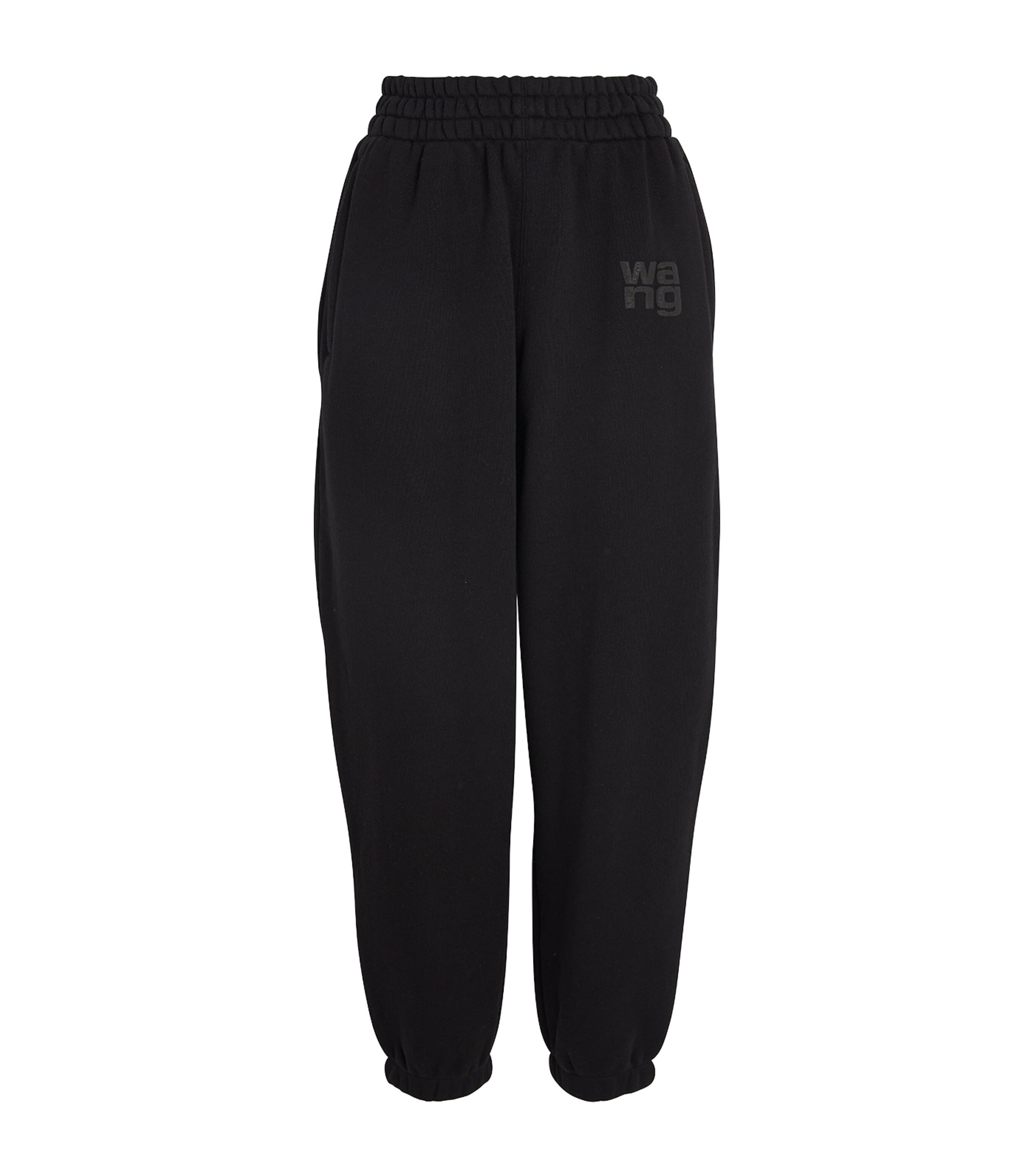 Alexander Wang Jogging En Coton In Black
