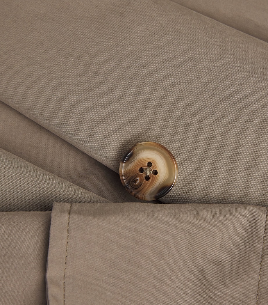 Cotton-Blend Siena Trench Coat MUD Image 5