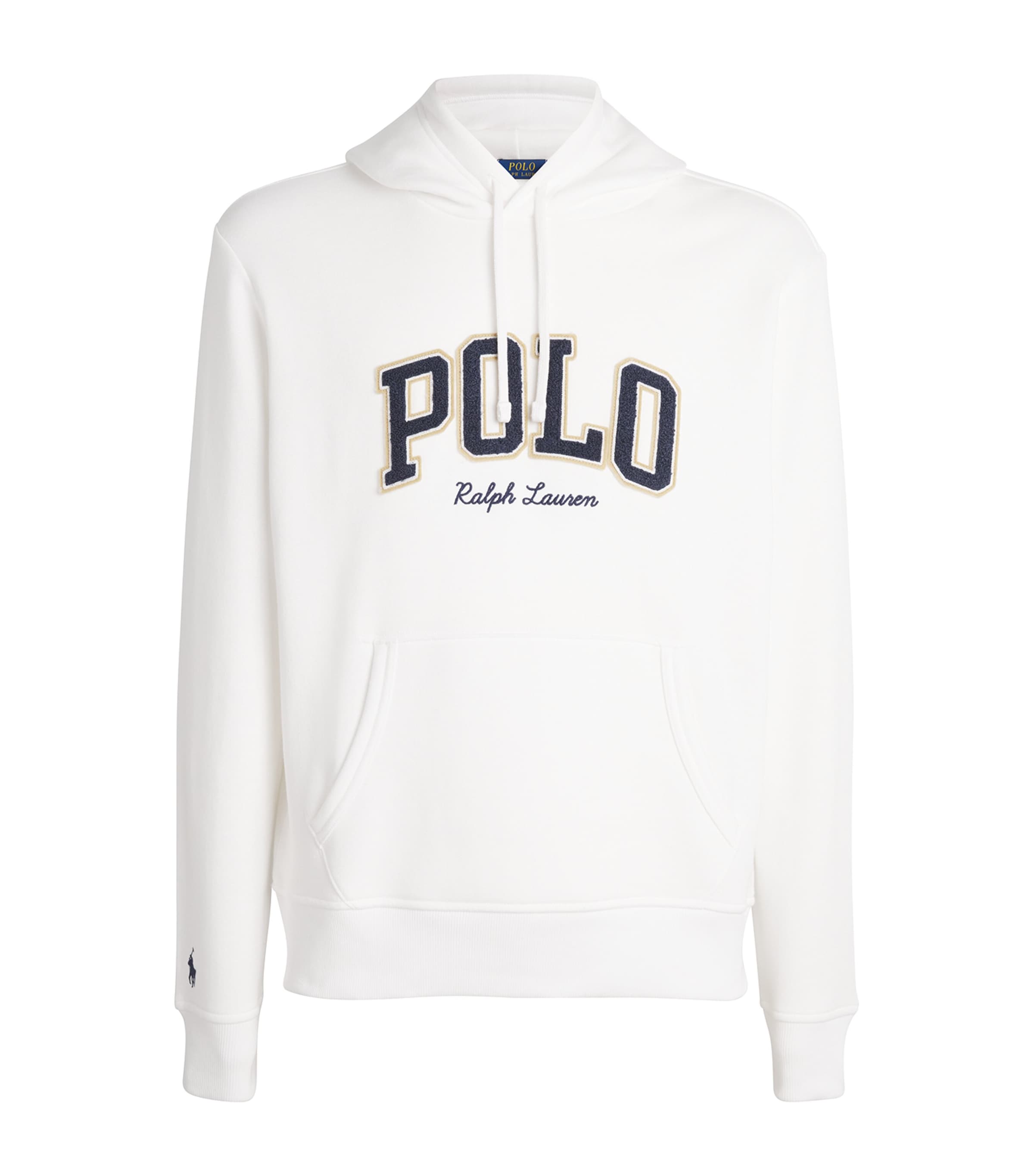 Polo Ralph Lauren Cotton-Blend Varsity Hoodie | Men Clothing | Sweatshirts & Hoodies | Designers | Polo Ralph Lauren | Ralph Lauren