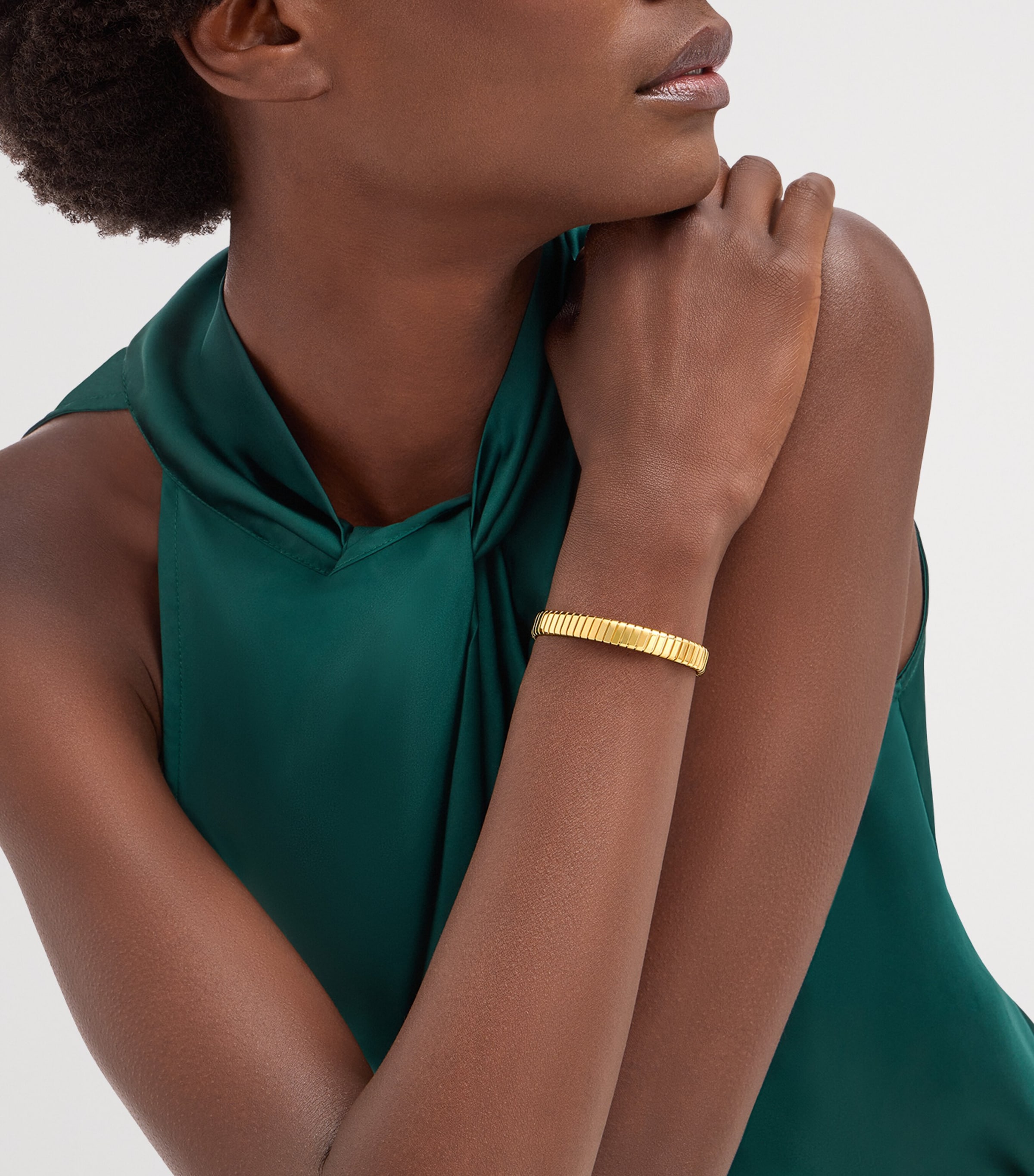 Yellow Gold Tubogas Bracelet YELLOW GOLD Image 4