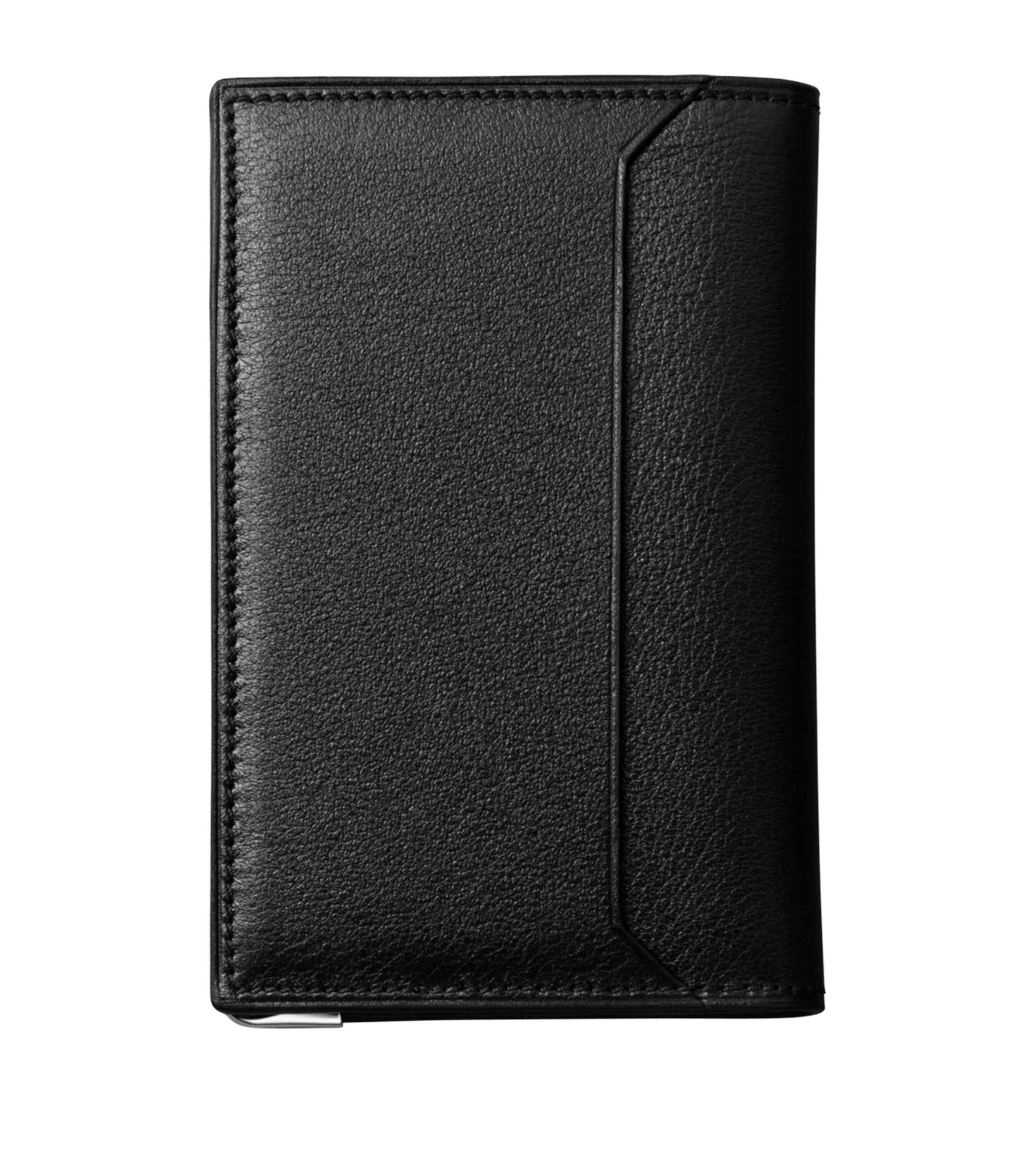 Leather Must de Cartier Bifold Card Holder BLACK Image 2
