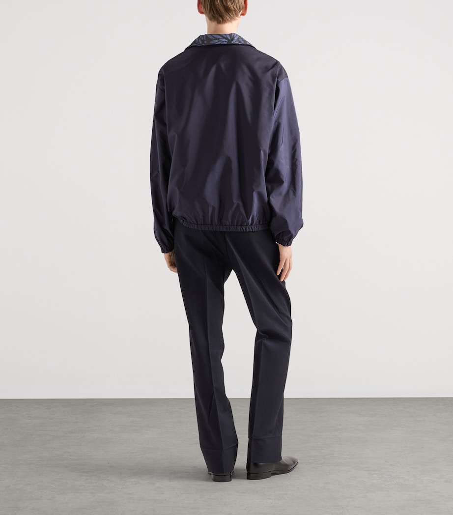 Prada Mens Reversible Re-Nylon Bomber Jacket Image 5