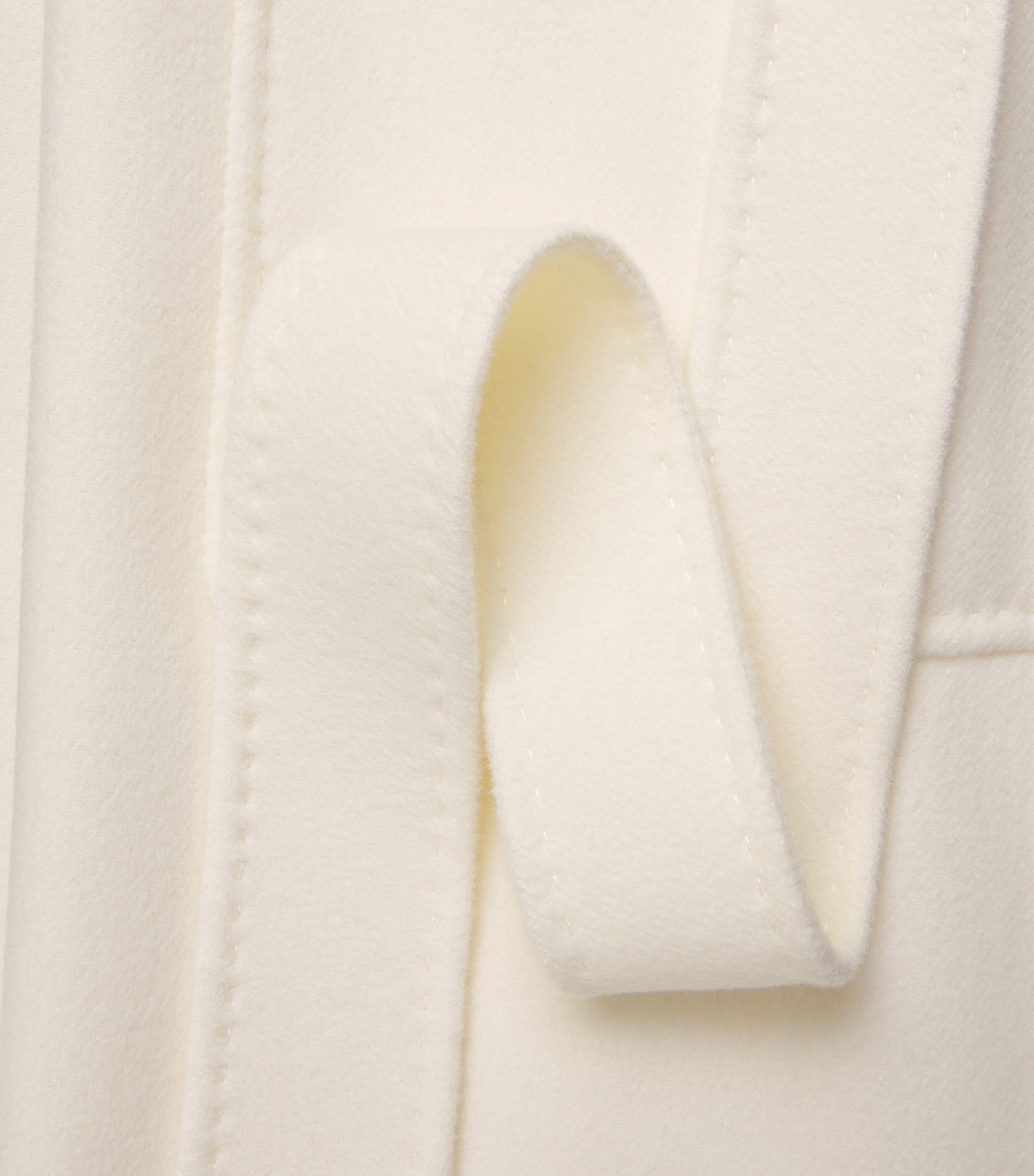 Wool Suza Duster Coat ECRU Image 5