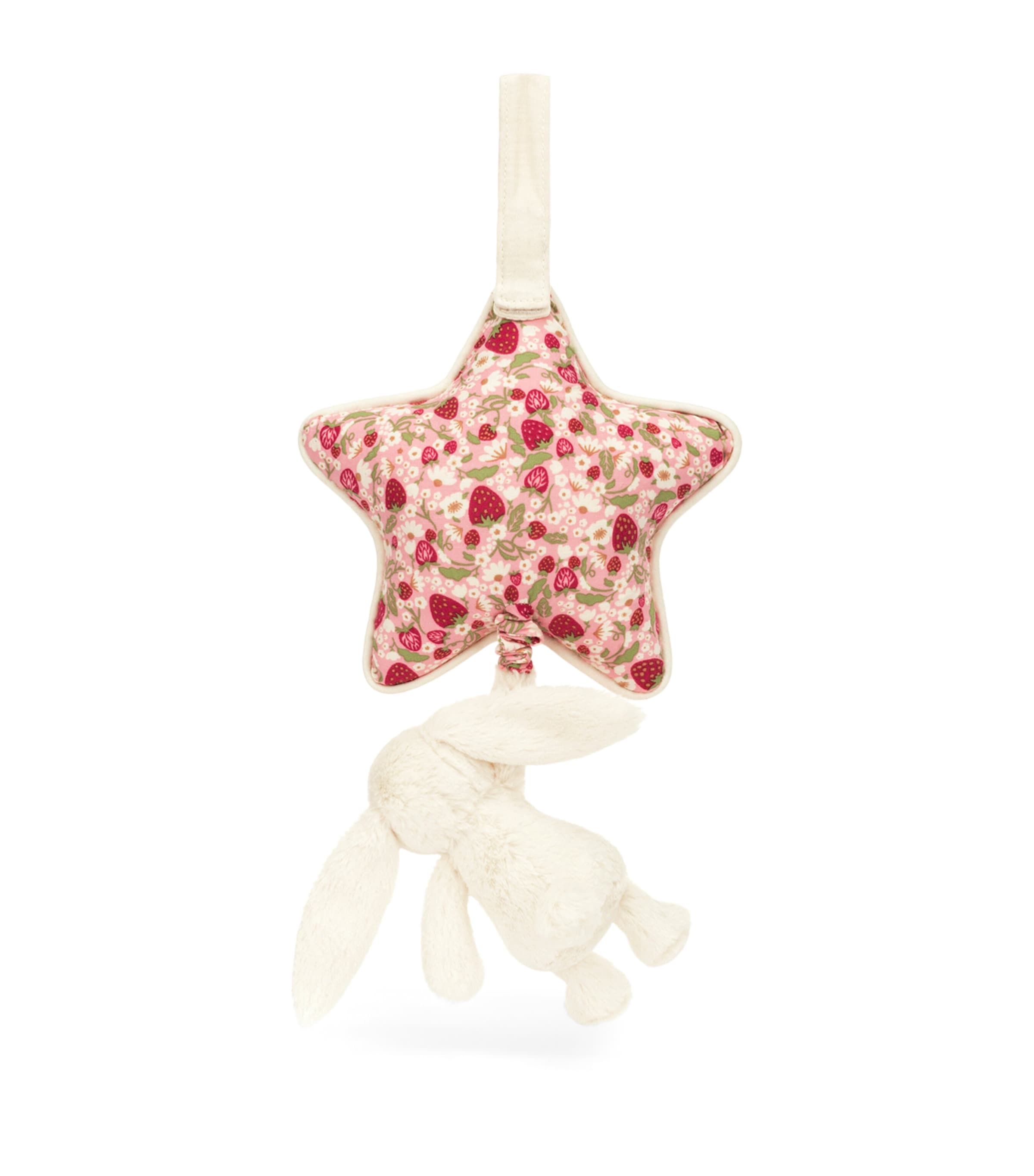 Jellycat Blossom Bunny Berry Musical Pull Toy Image 4