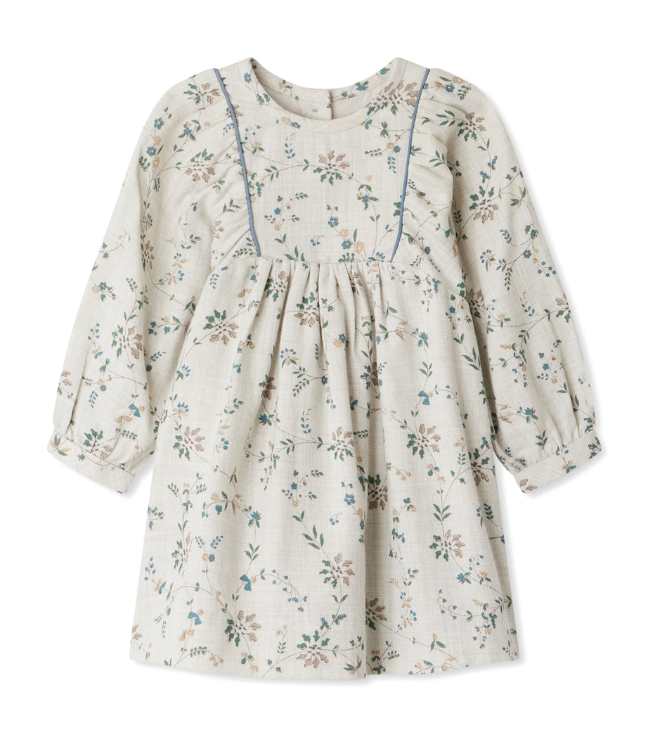 Cotton-Blend Floral Dress (6-18 Months) PERLE Image 1