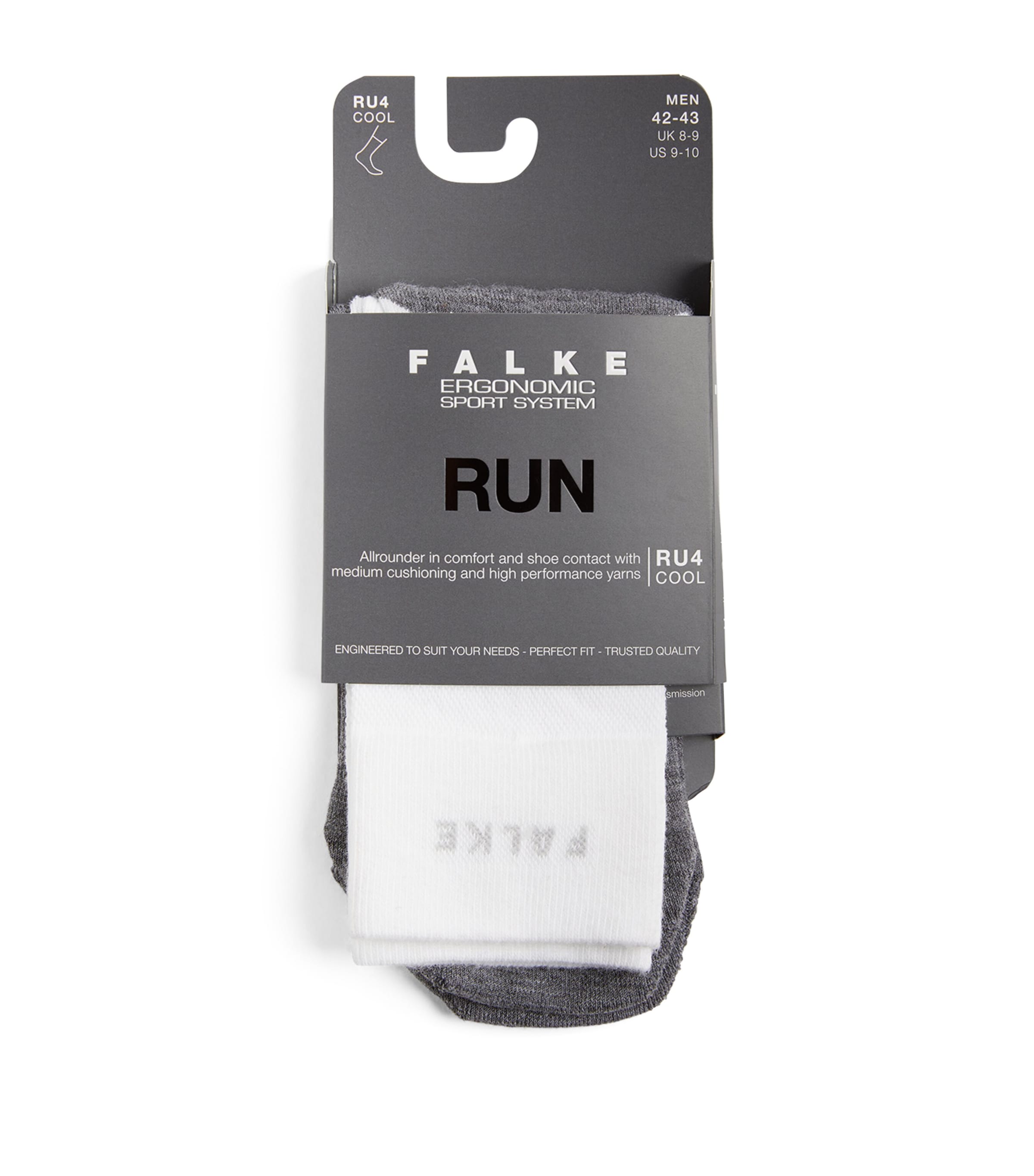 Falke Ru4 Cool Running Socks In Gray