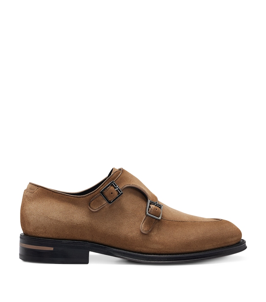 Suede Monk Shoes 268 Image 1