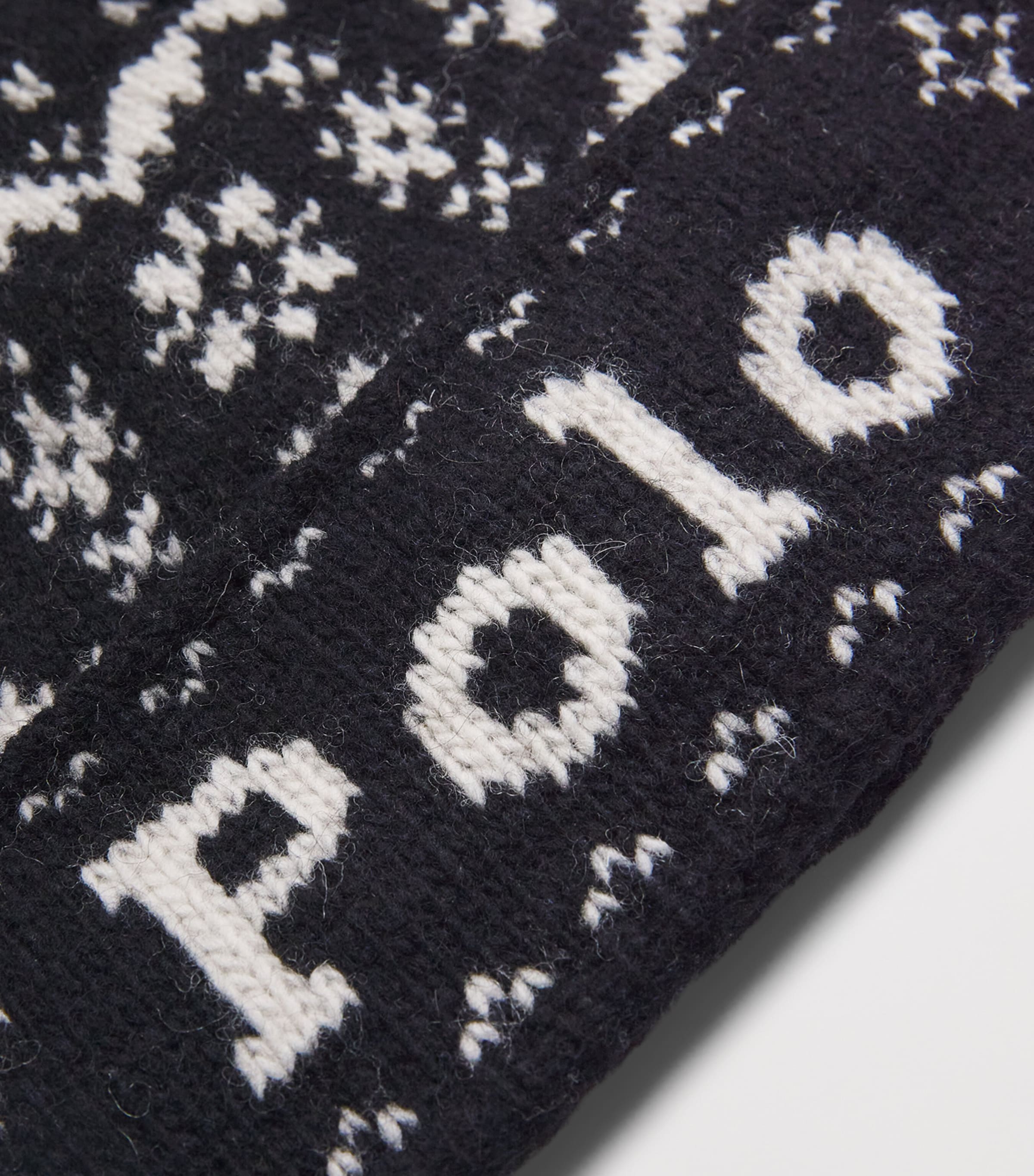 Polo Ralph Lauren Wool Polo Beanie Black Image 3