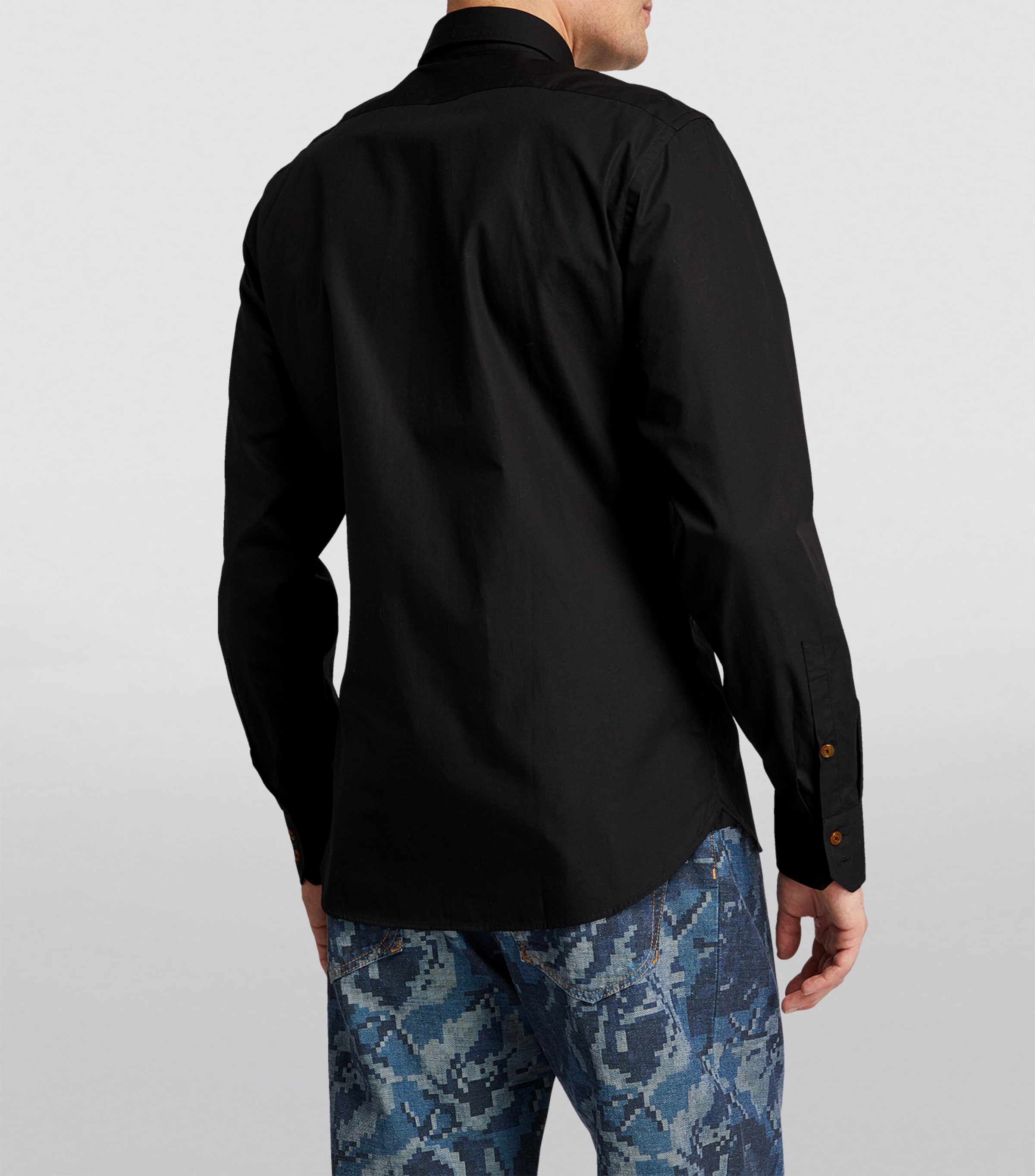Long-Sleeved Orb Shirt N401 BLACK Image 4