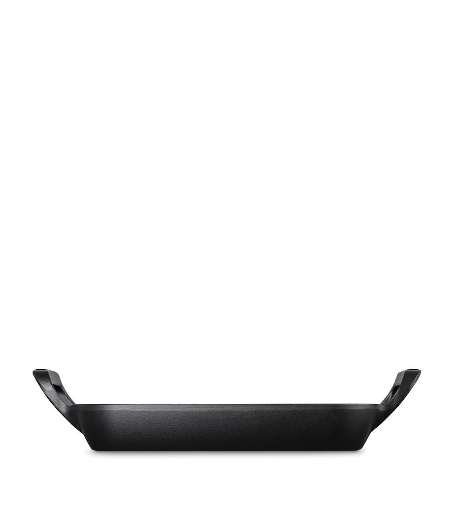 Cast Iron Outdoor Collection Square Grilling Basket (30cm) SATIN BLACK Image 2