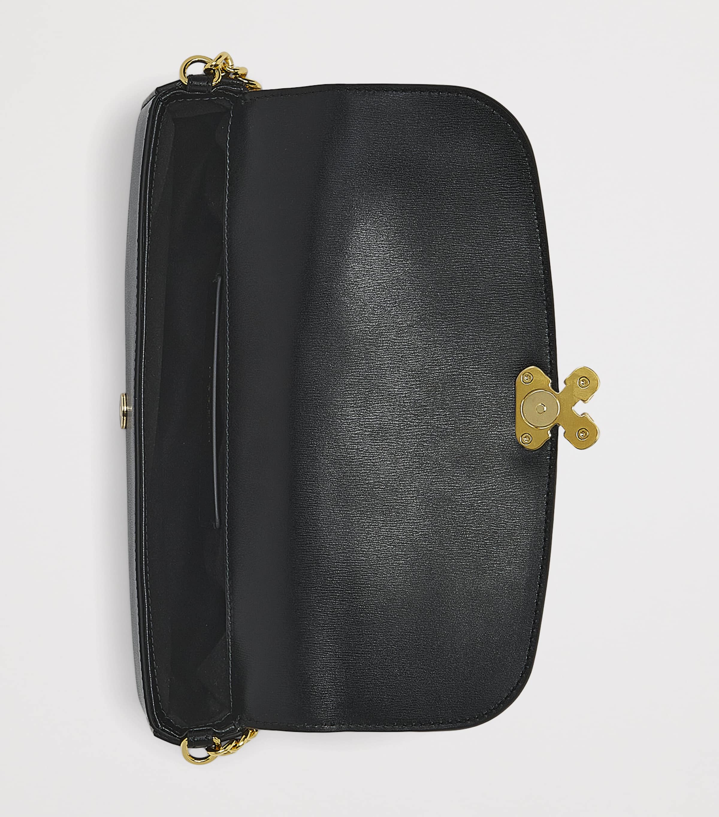 McQueen Leather Skull Flower Shoulder Bag | Harrods US