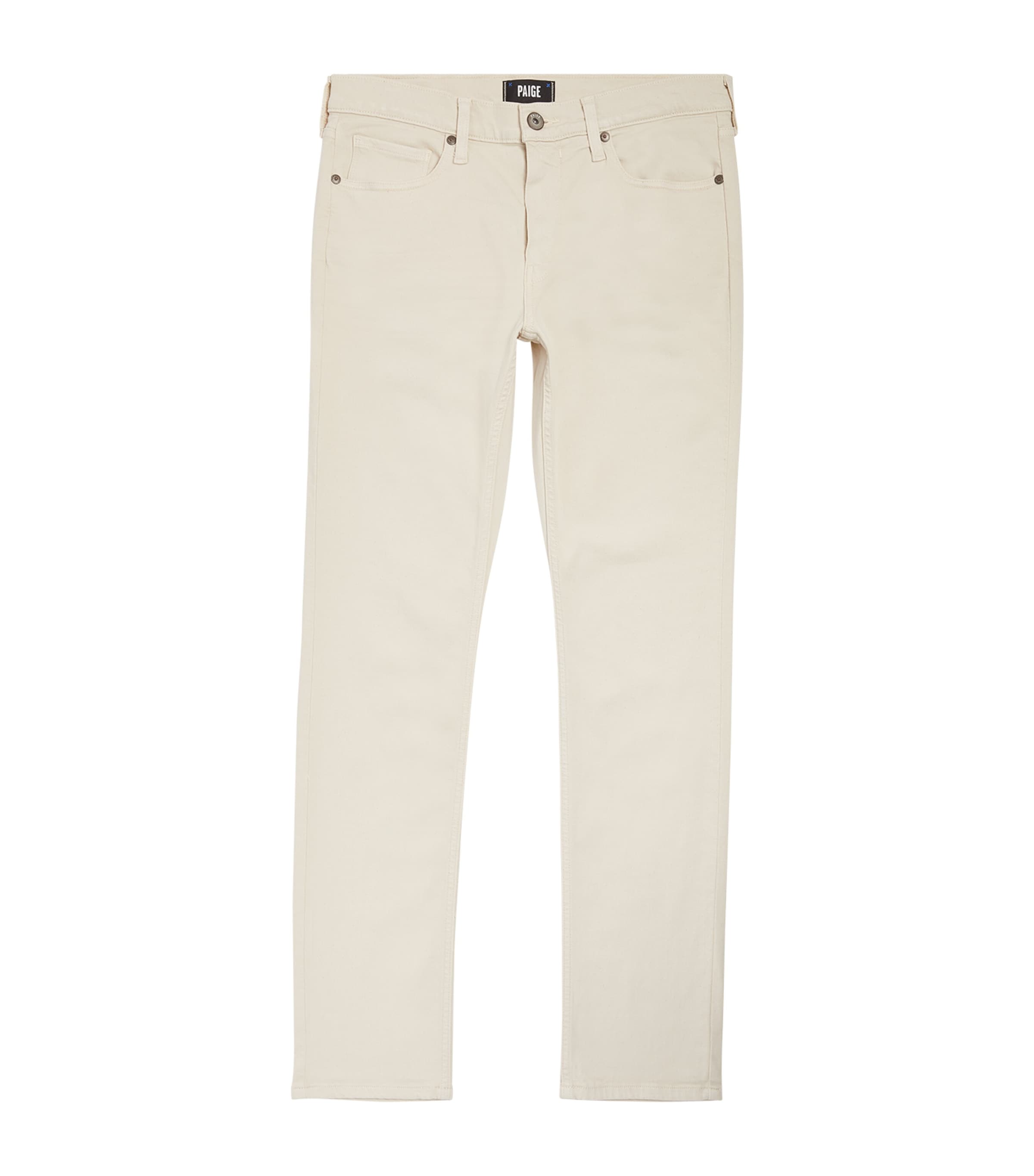 Paige Lennox Transcend Slim Jeans In White