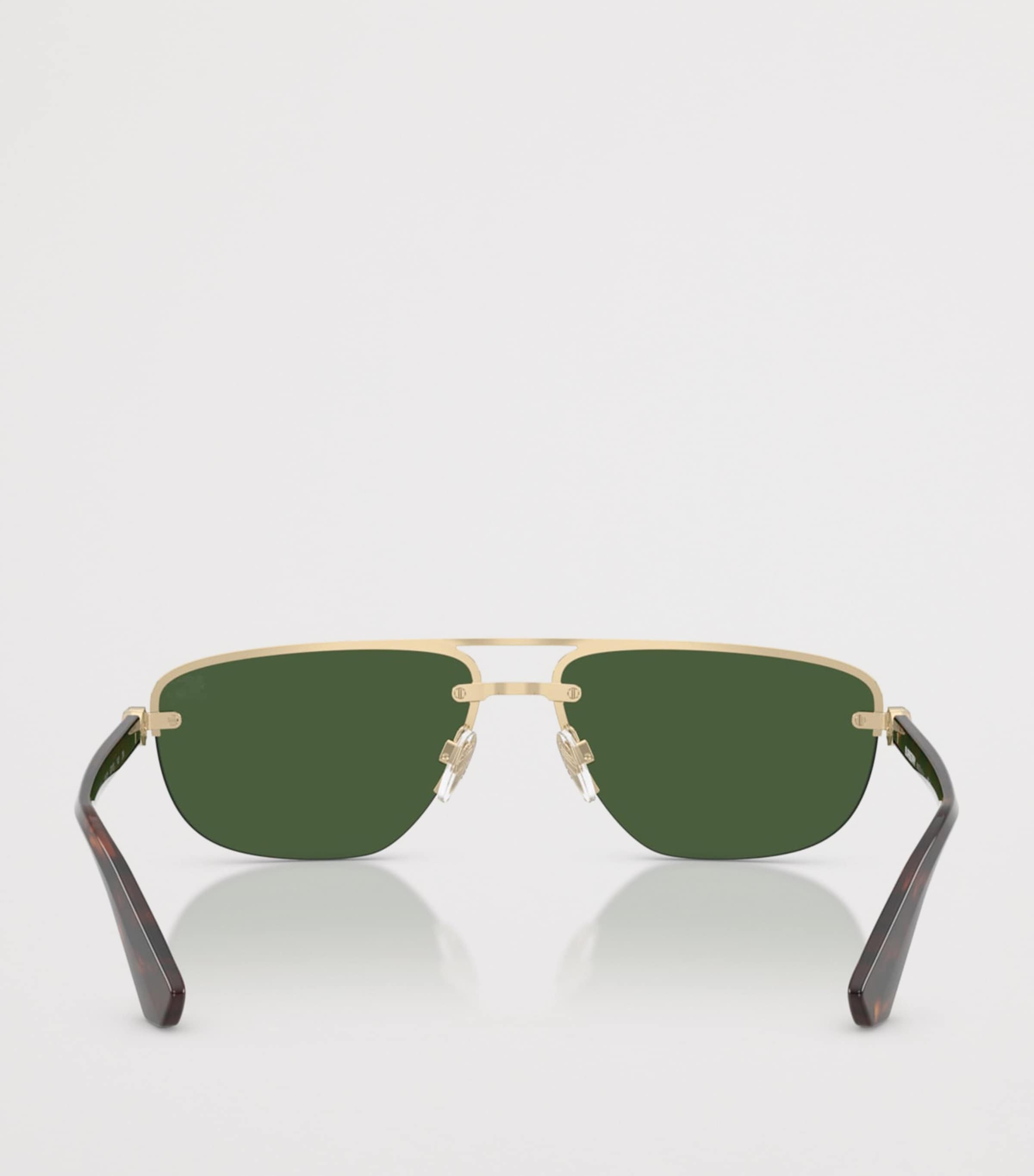 Burberry Metal Irregular Sunglasses Image 4