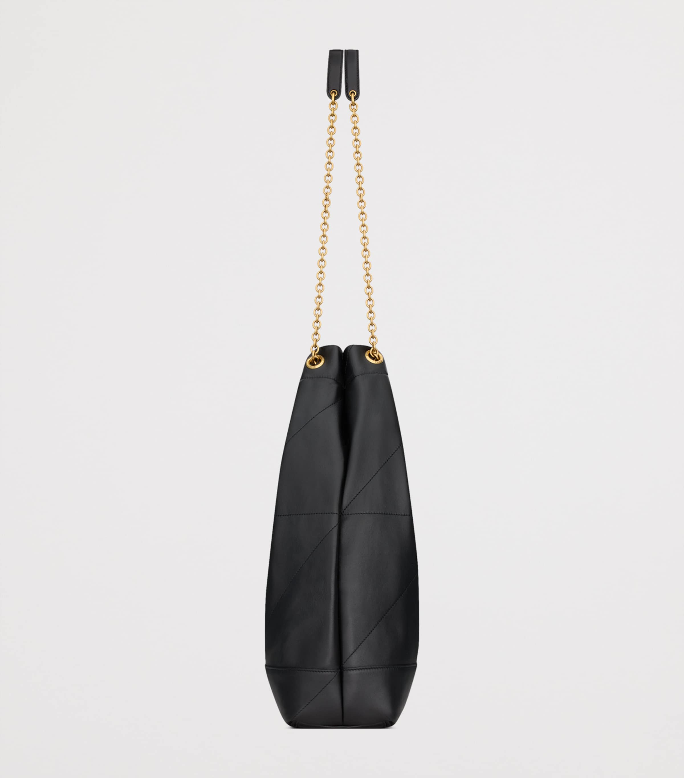 Large Leather Jamie Pochon Shoulder Bag 1000 Image 4