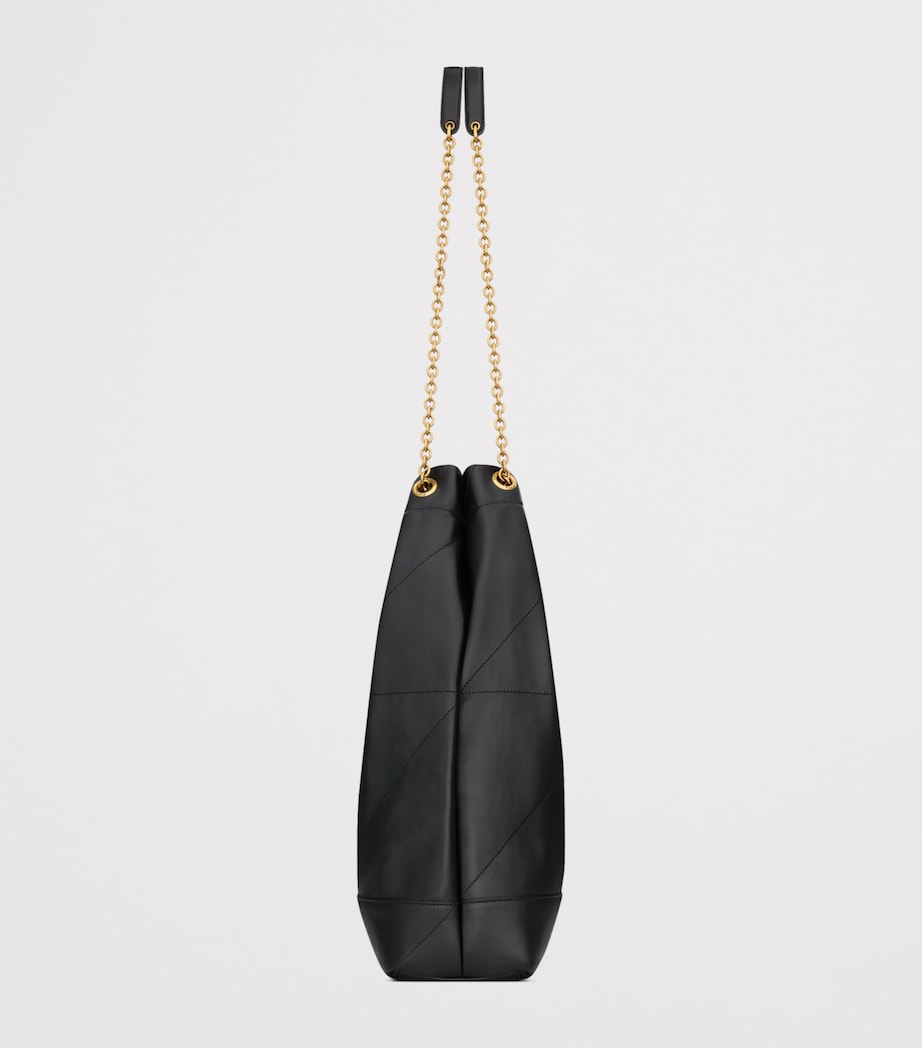 Large Leather Jamie Pochon Shoulder Bag 1000 Image 4