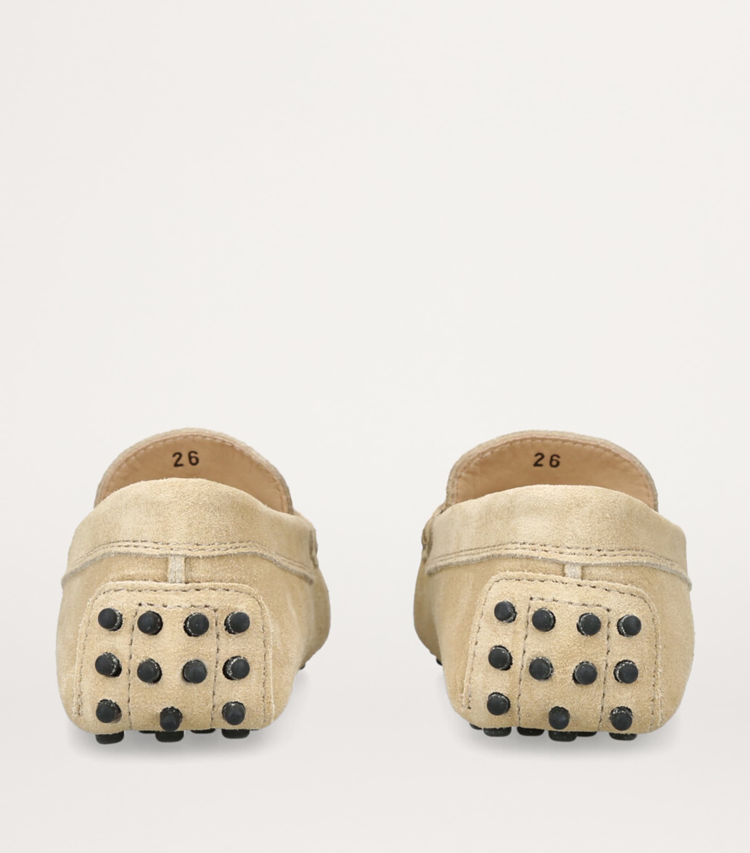 Suede Mocassino Nuovo Driving Shoes CREAM Image 2